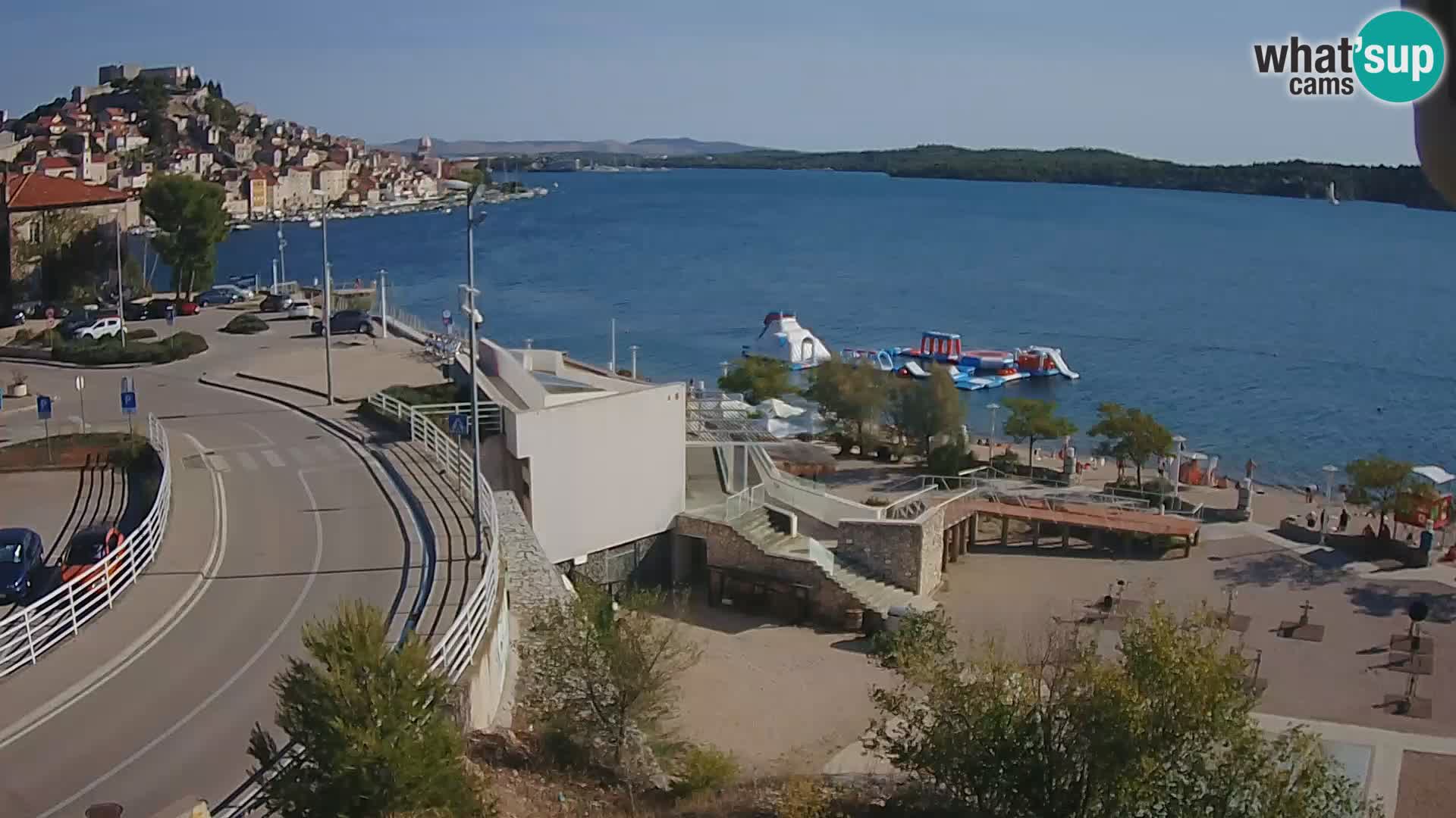 Webcam Šibenik Strand Banj