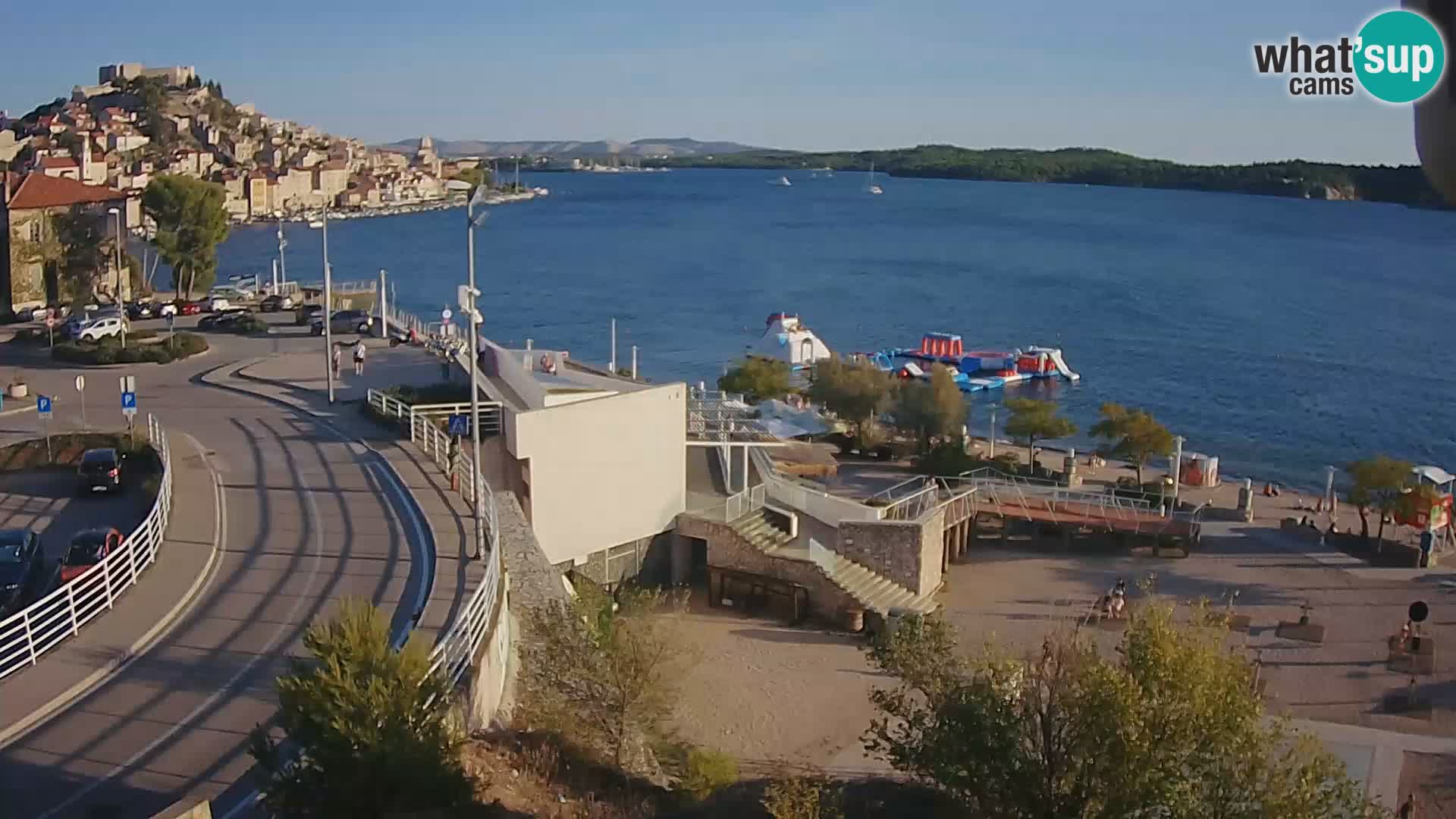 Live Cam Šibenik plage Banj