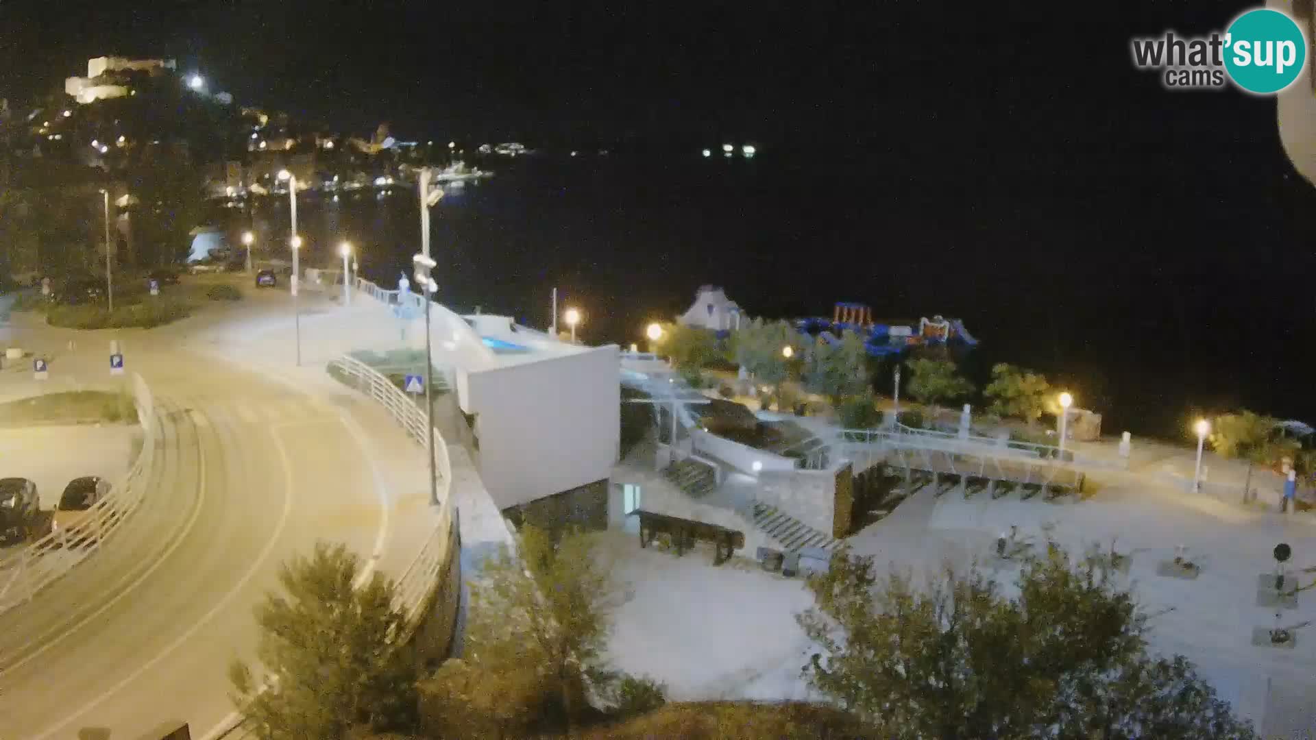 Šibenik webcam Beach Banj