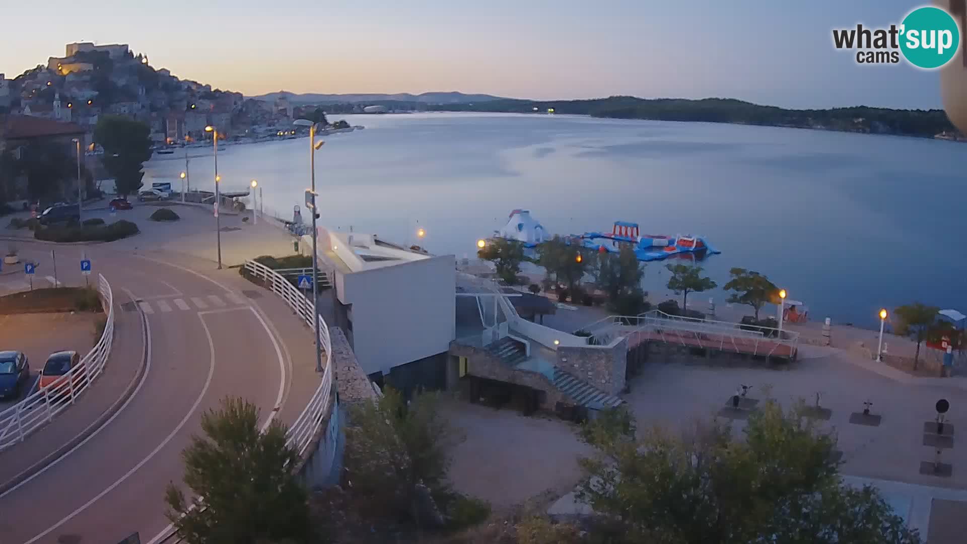 Šibenik webcam Beach Banj