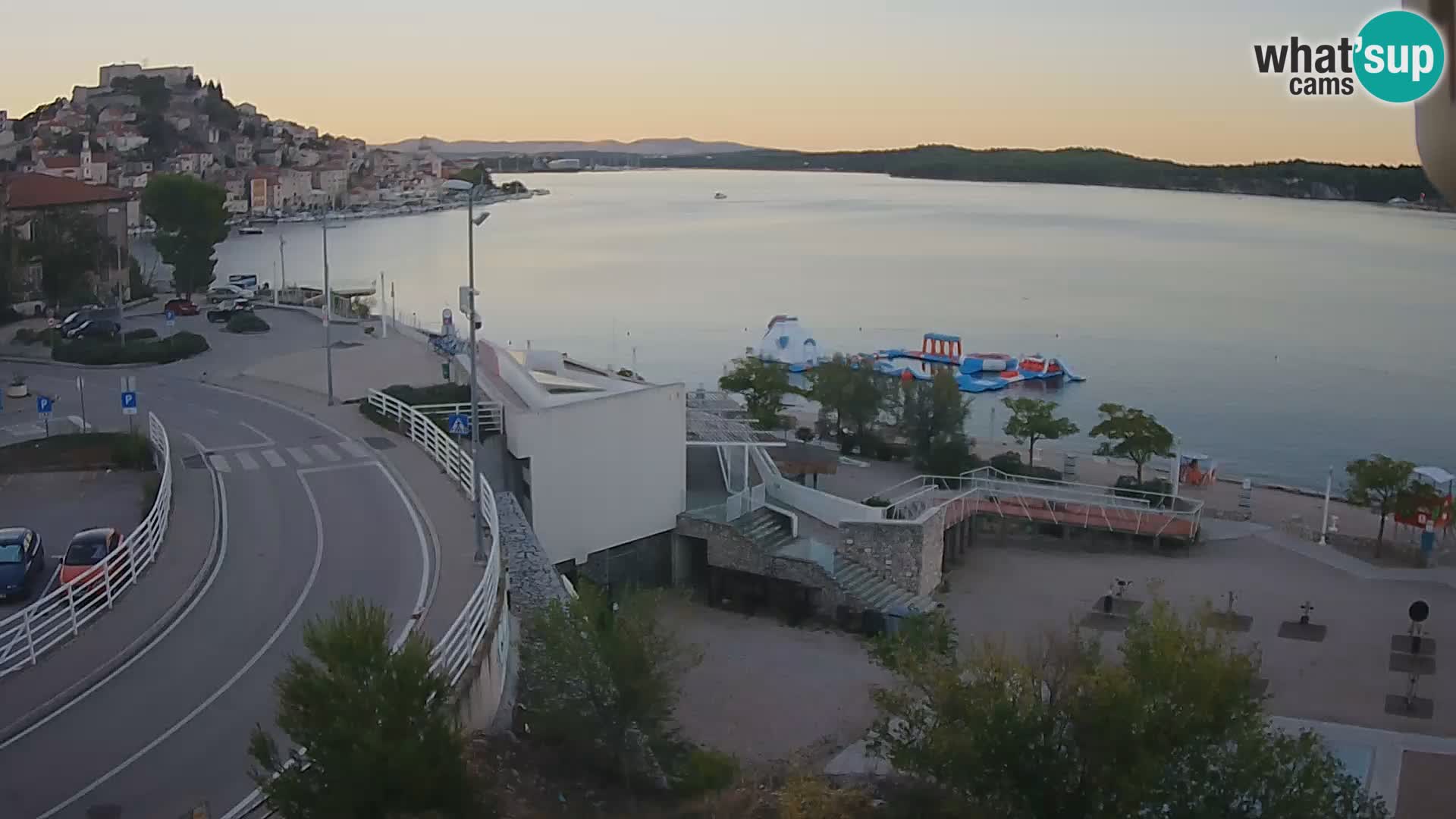 Šibenik webcam Beach Banj