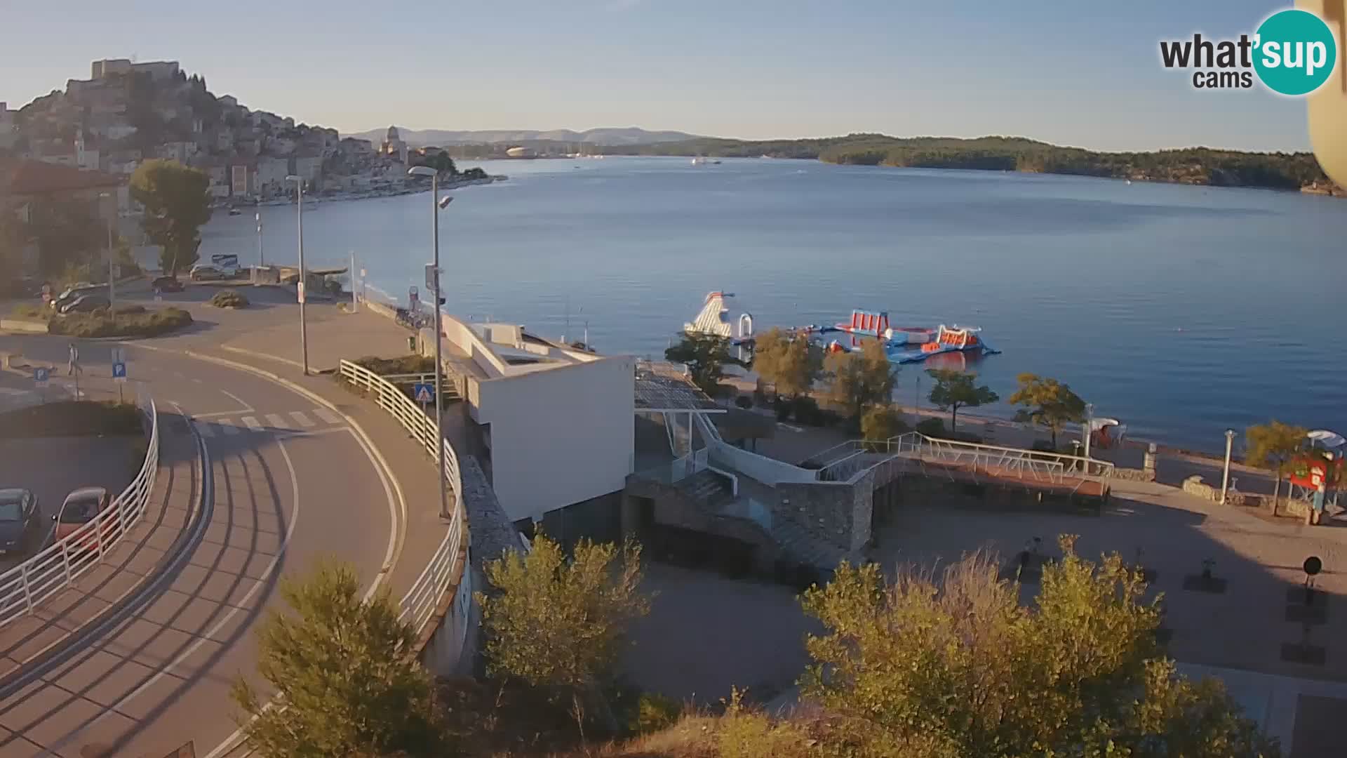 Šibenik webcam Beach Banj