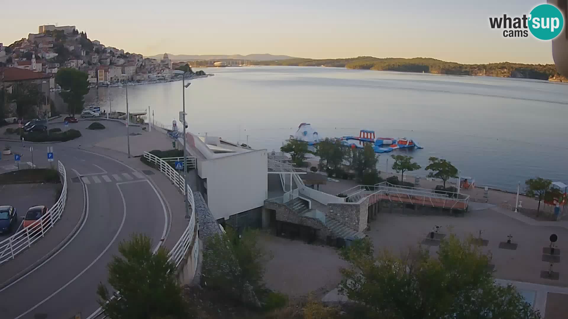 Šibenik webcam Beach Banj
