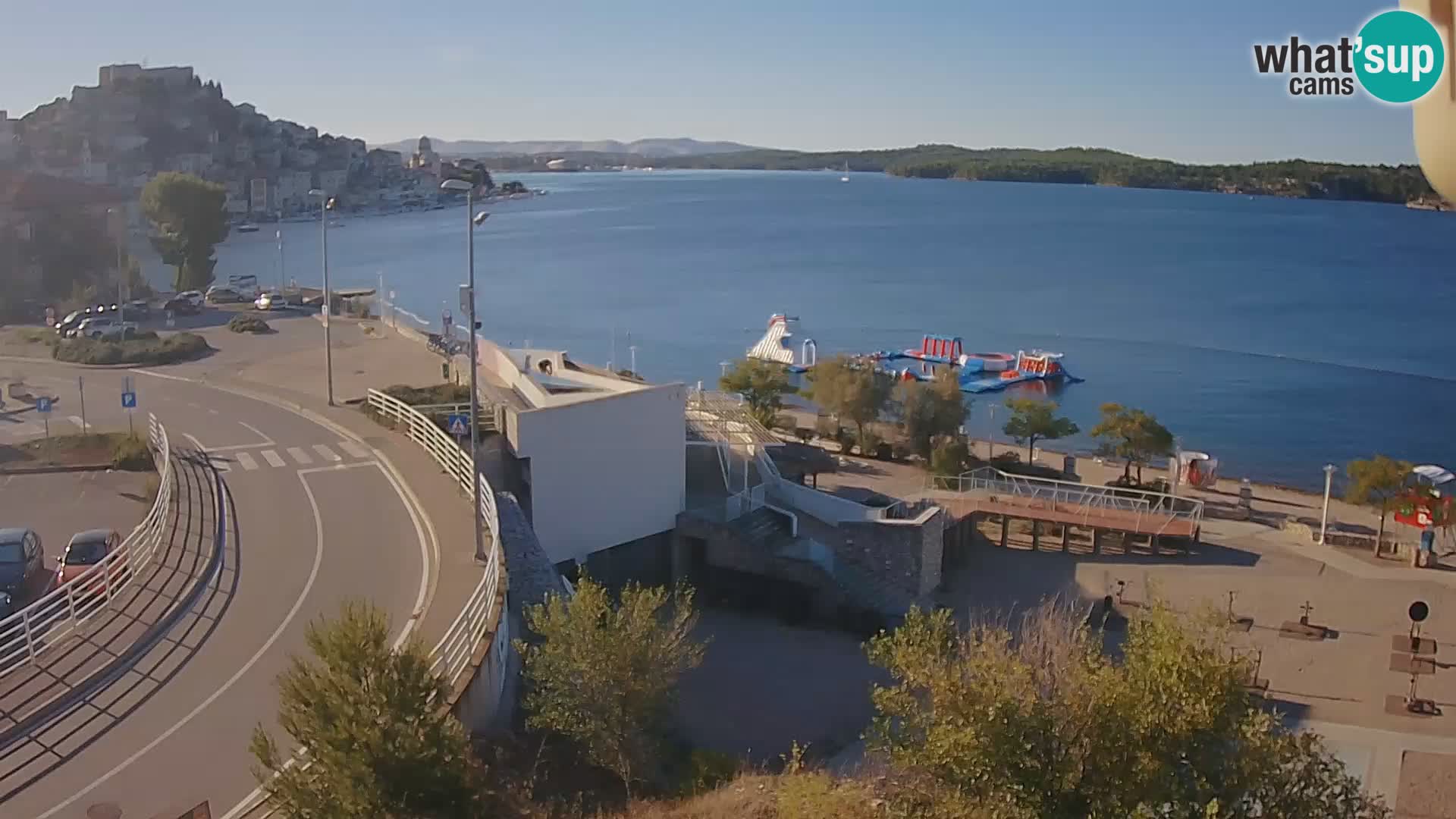 Šibenik webcam Beach Banj