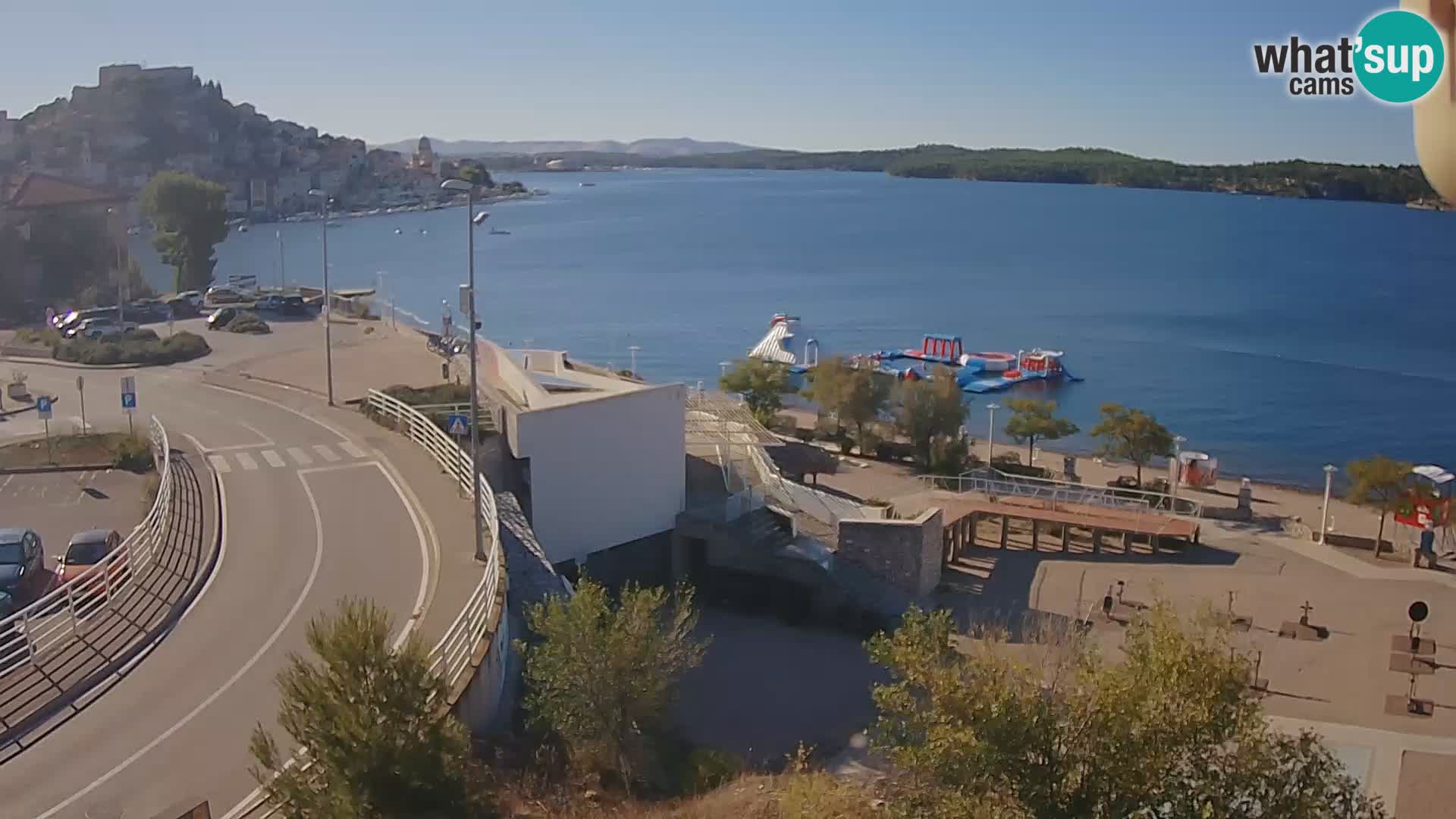 Web kamera Šibenik plaža Banj