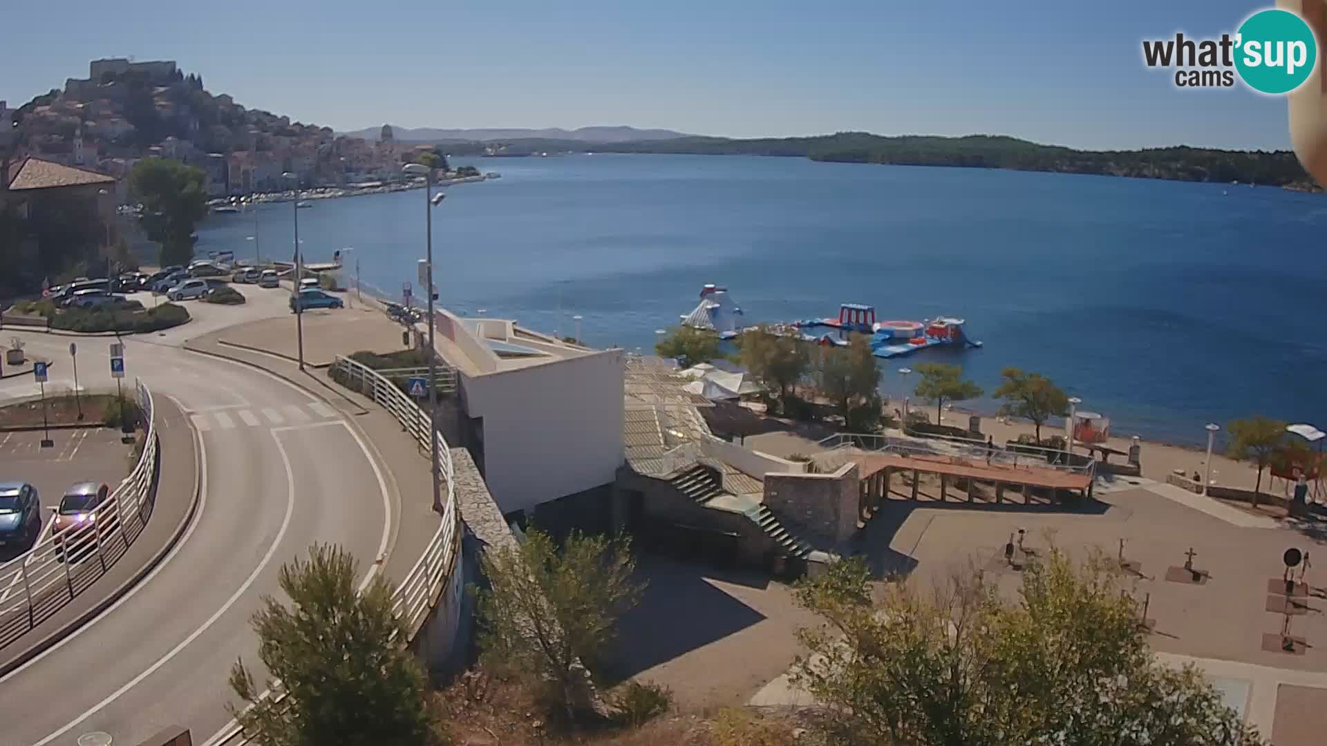 Live Cam Šibenik plage Banj