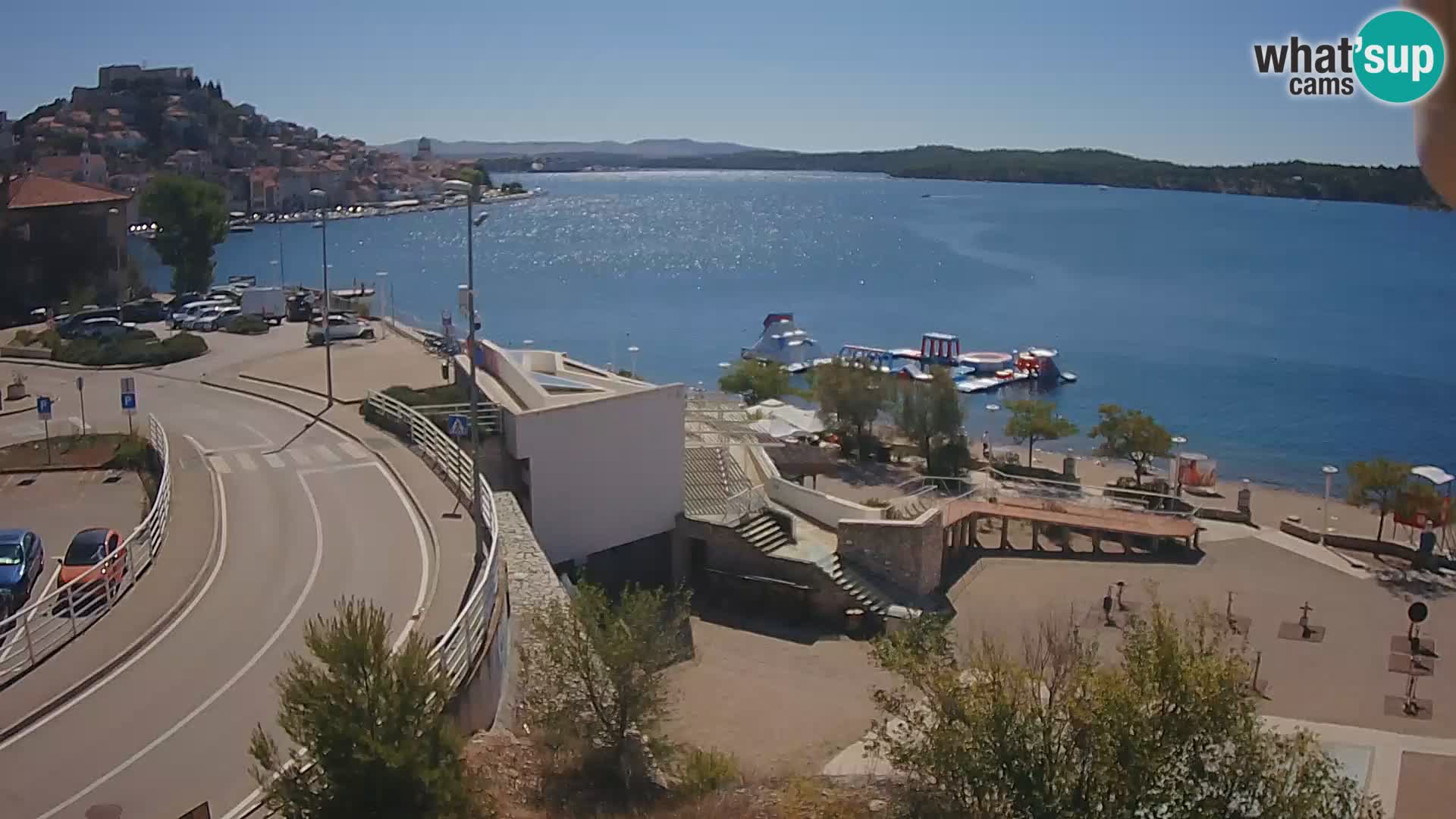 Live Cam Šibenik plage Banj
