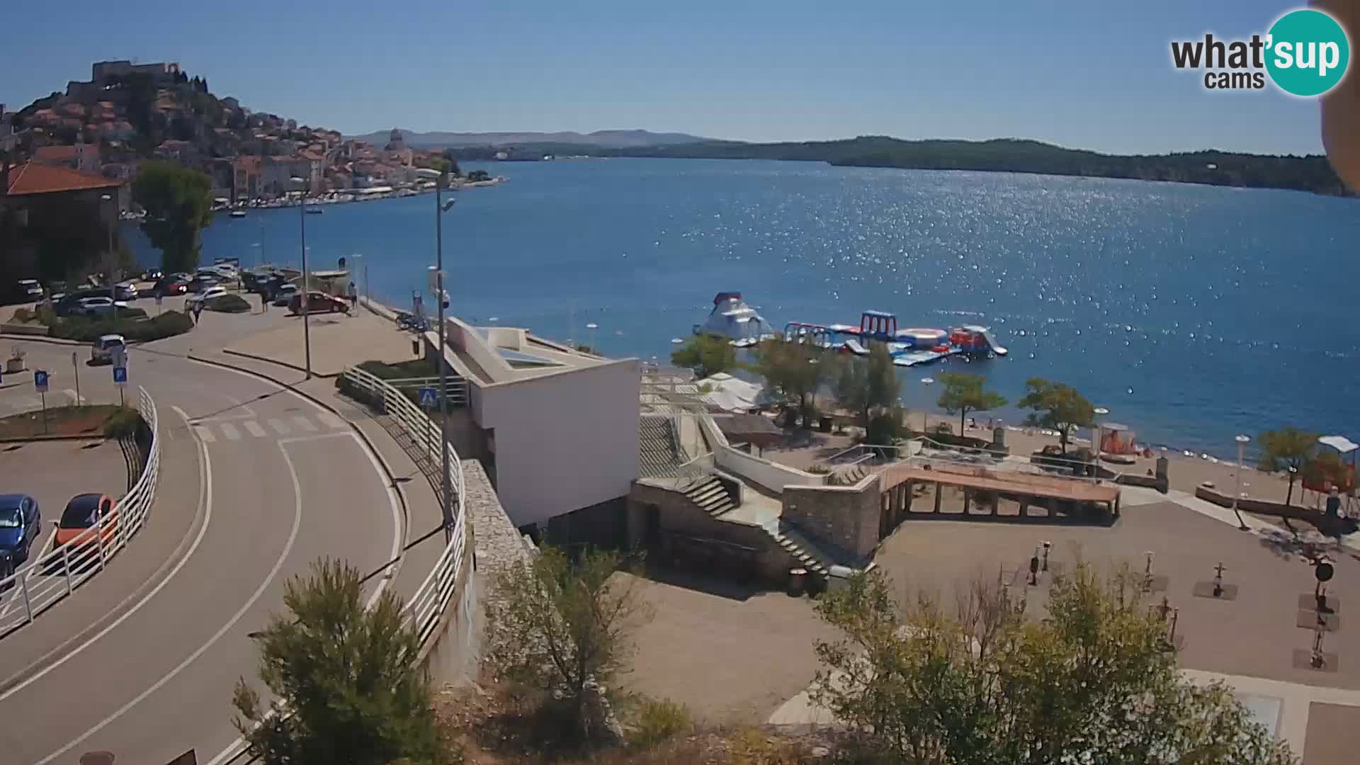 Kamera v živo Šibenik plaža Banj
