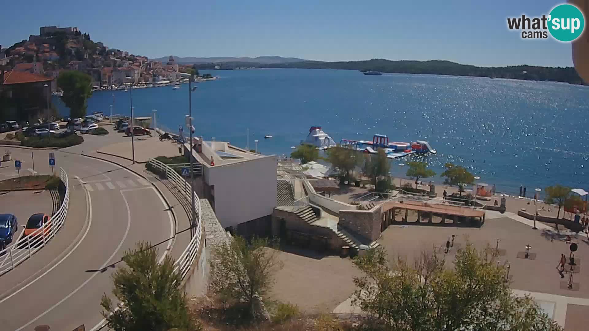 Livecam Sibenico spiaggia Banj