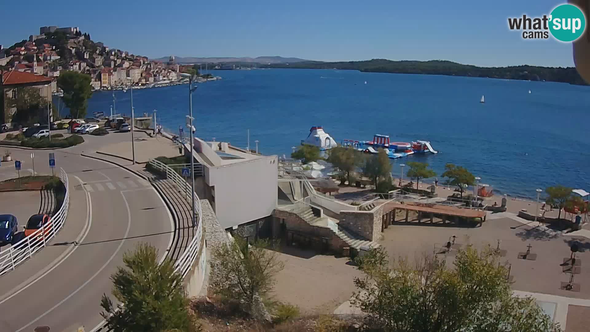 Live Cam Šibenik plage Banj