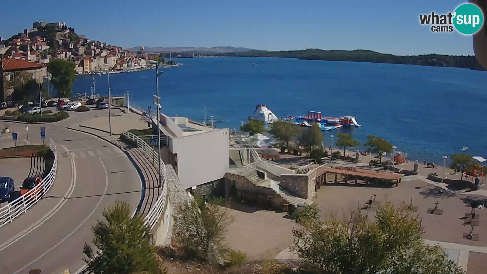 Live Cam Šibenik plage Banj