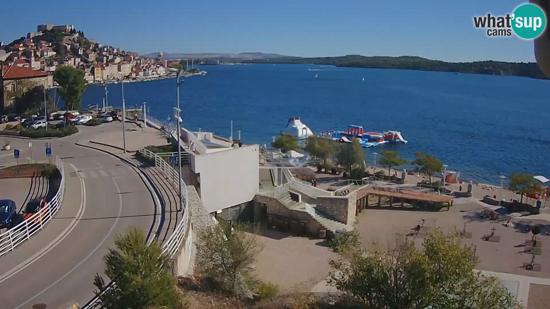 Kamera v živo Šibenik plaža Banj