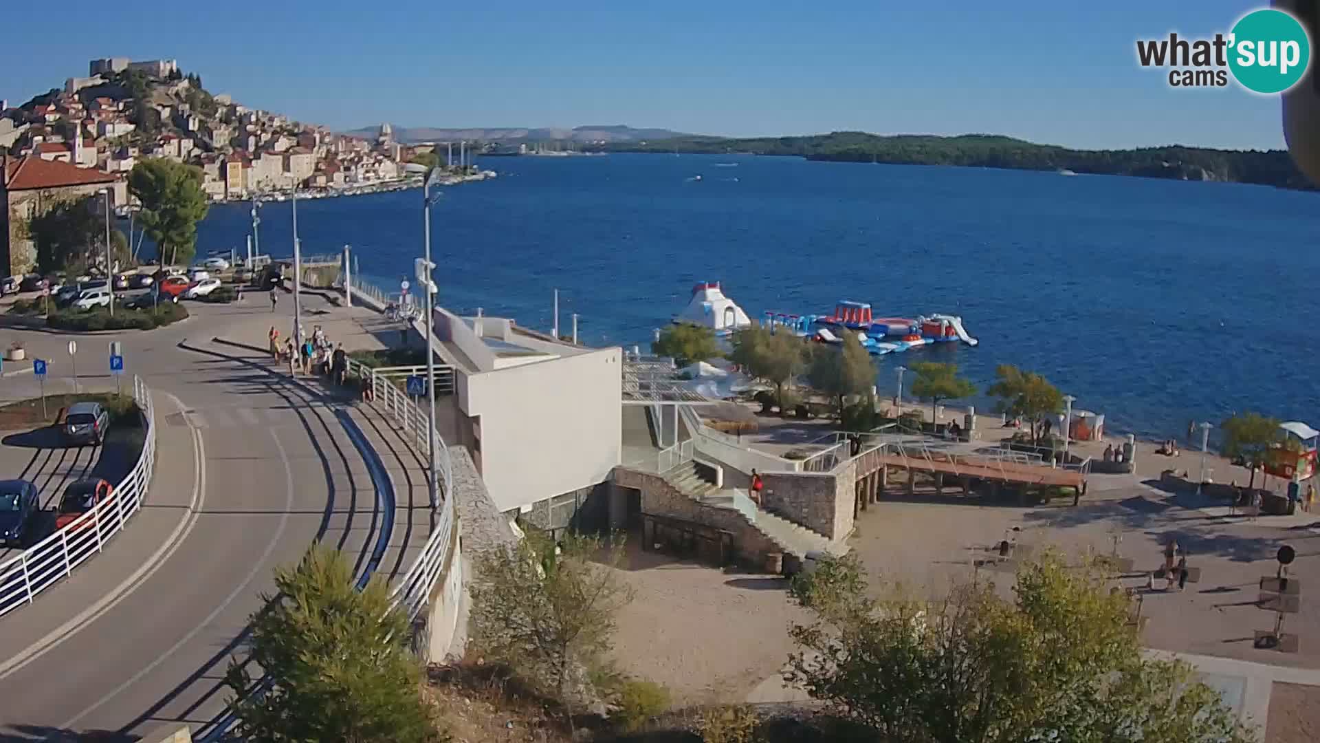 Live Cam Šibenik plage Banj