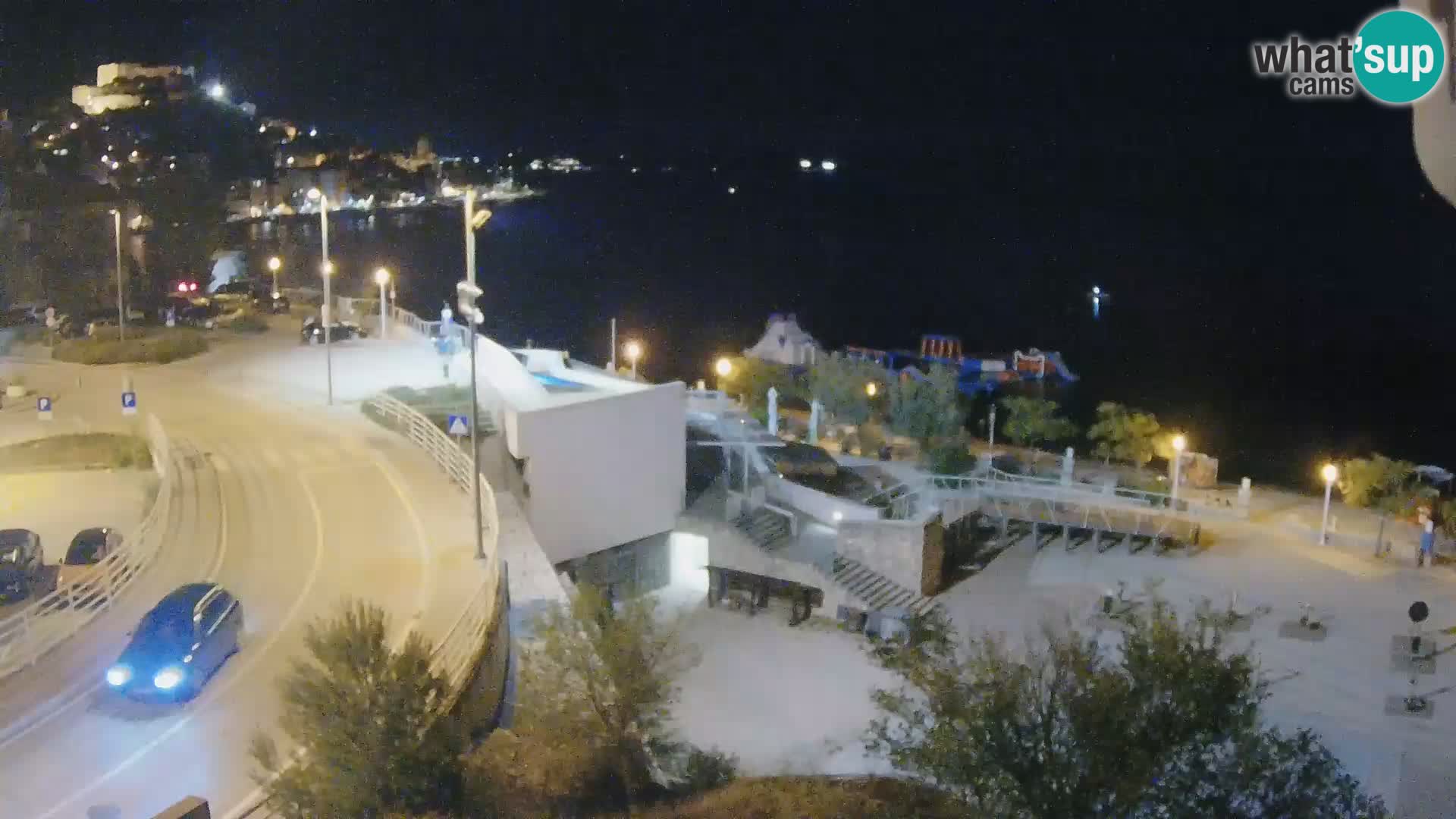 Kamera v živo Šibenik plaža Banj