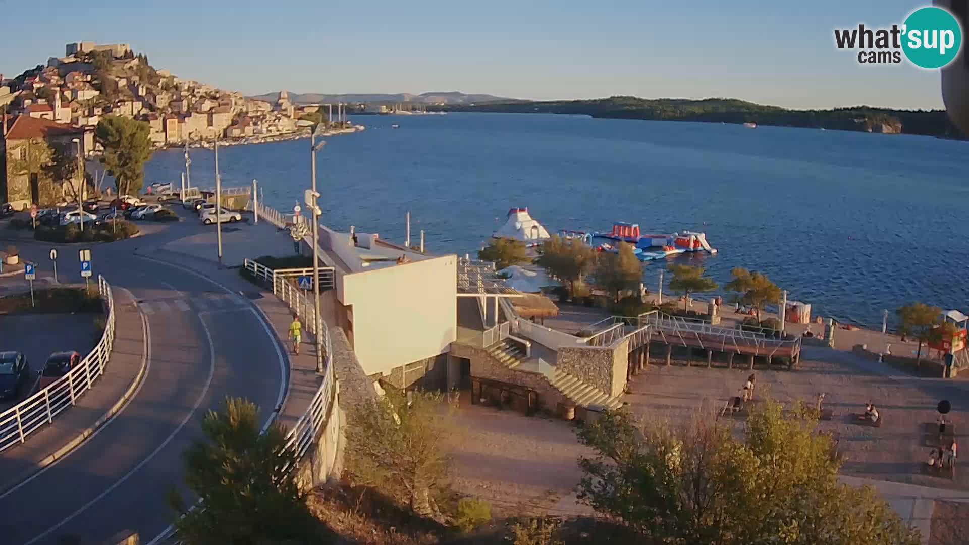 Web kamera Šibenik plaža Banj