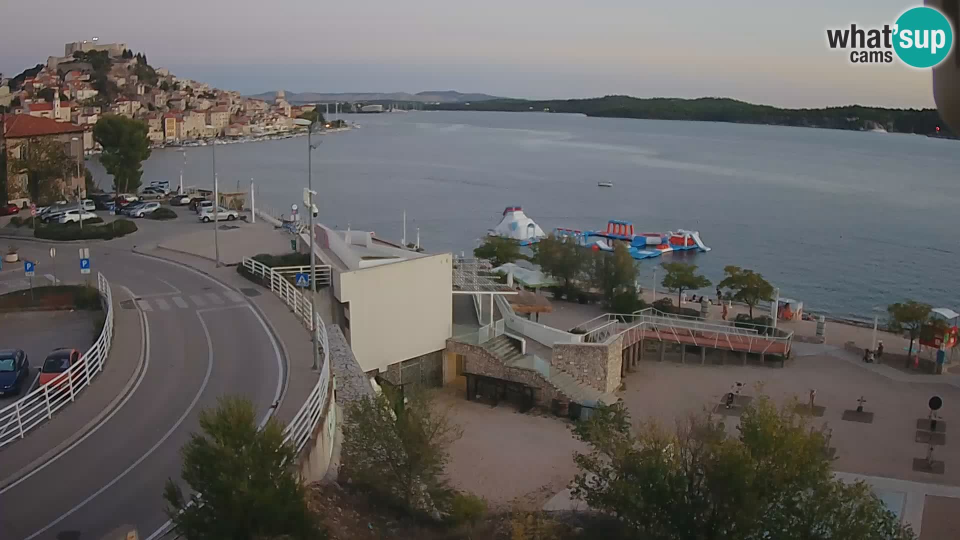 Livecam Sibenico spiaggia Banj