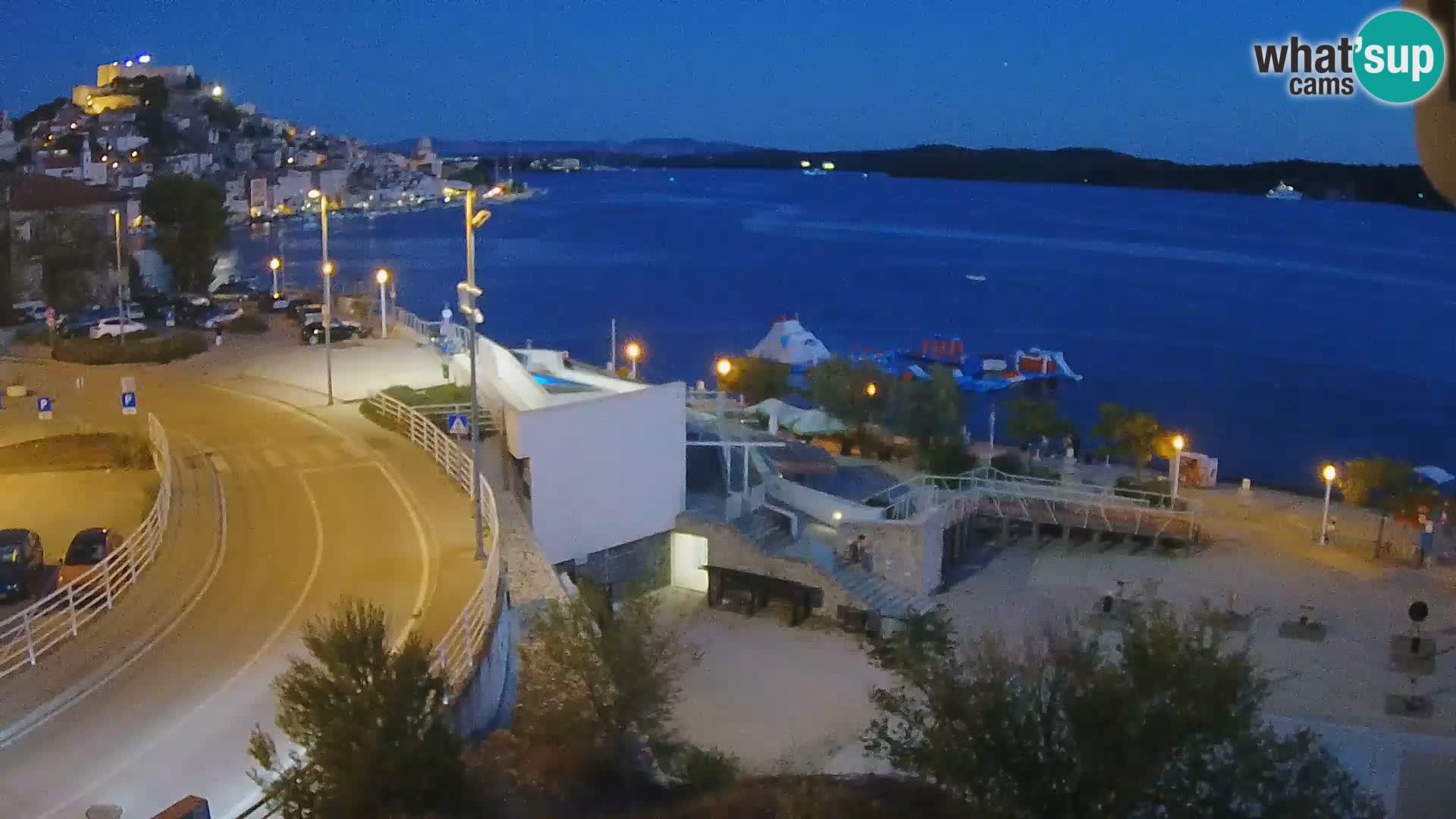 Kamera v živo Šibenik plaža Banj
