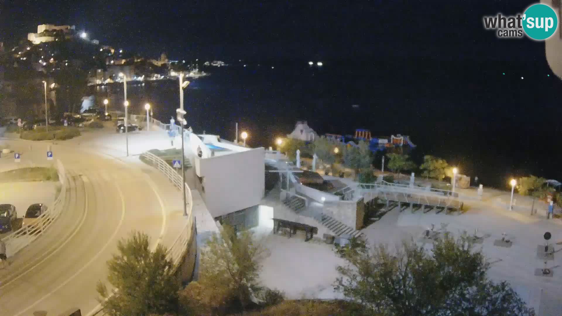Web kamera Šibenik plaža Banj