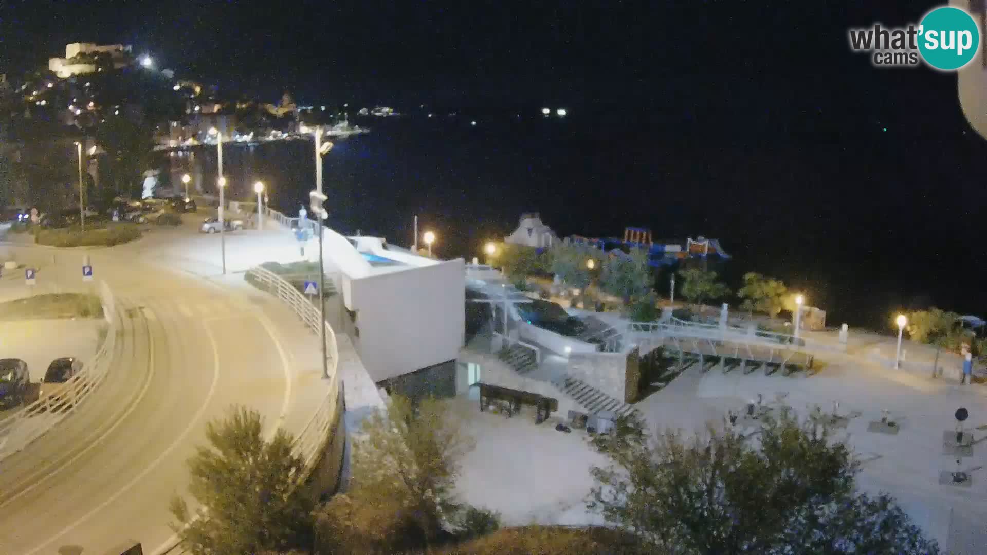 Livecam Sibenico spiaggia Banj