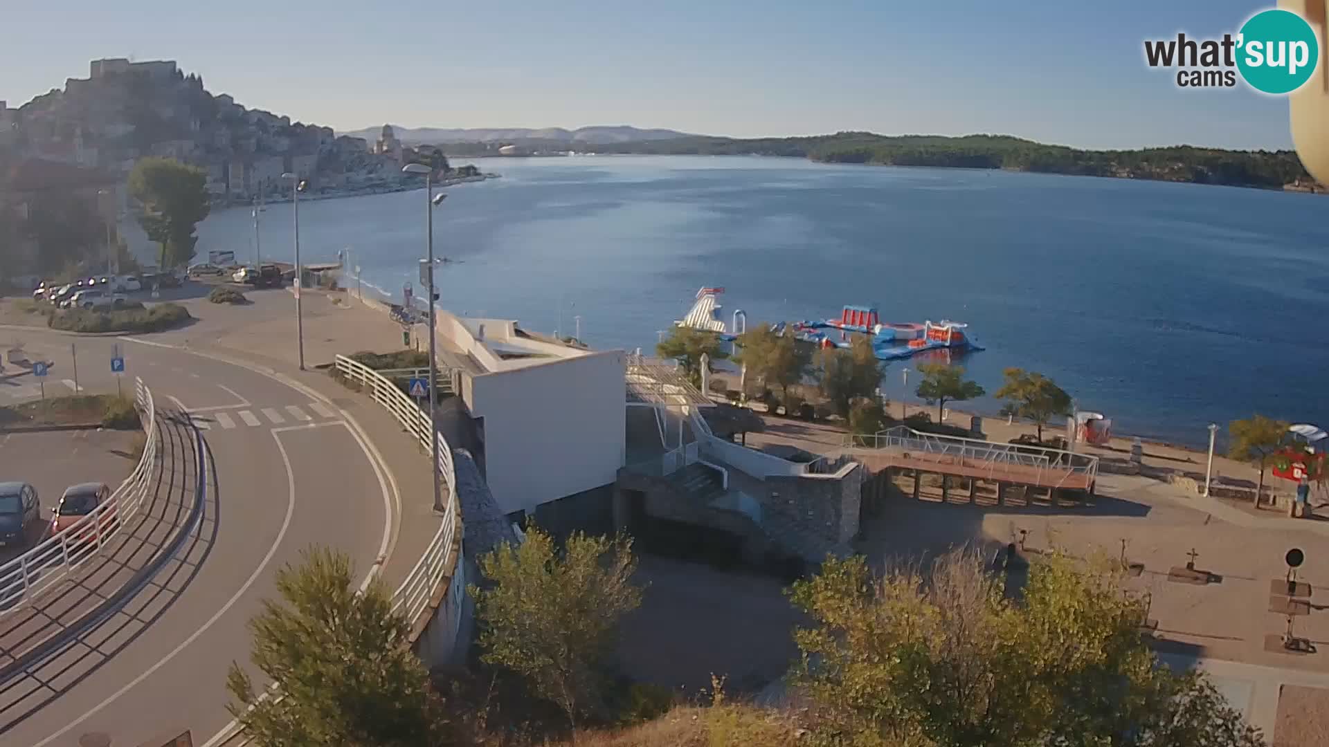 Šibenik webcam Beach Banj