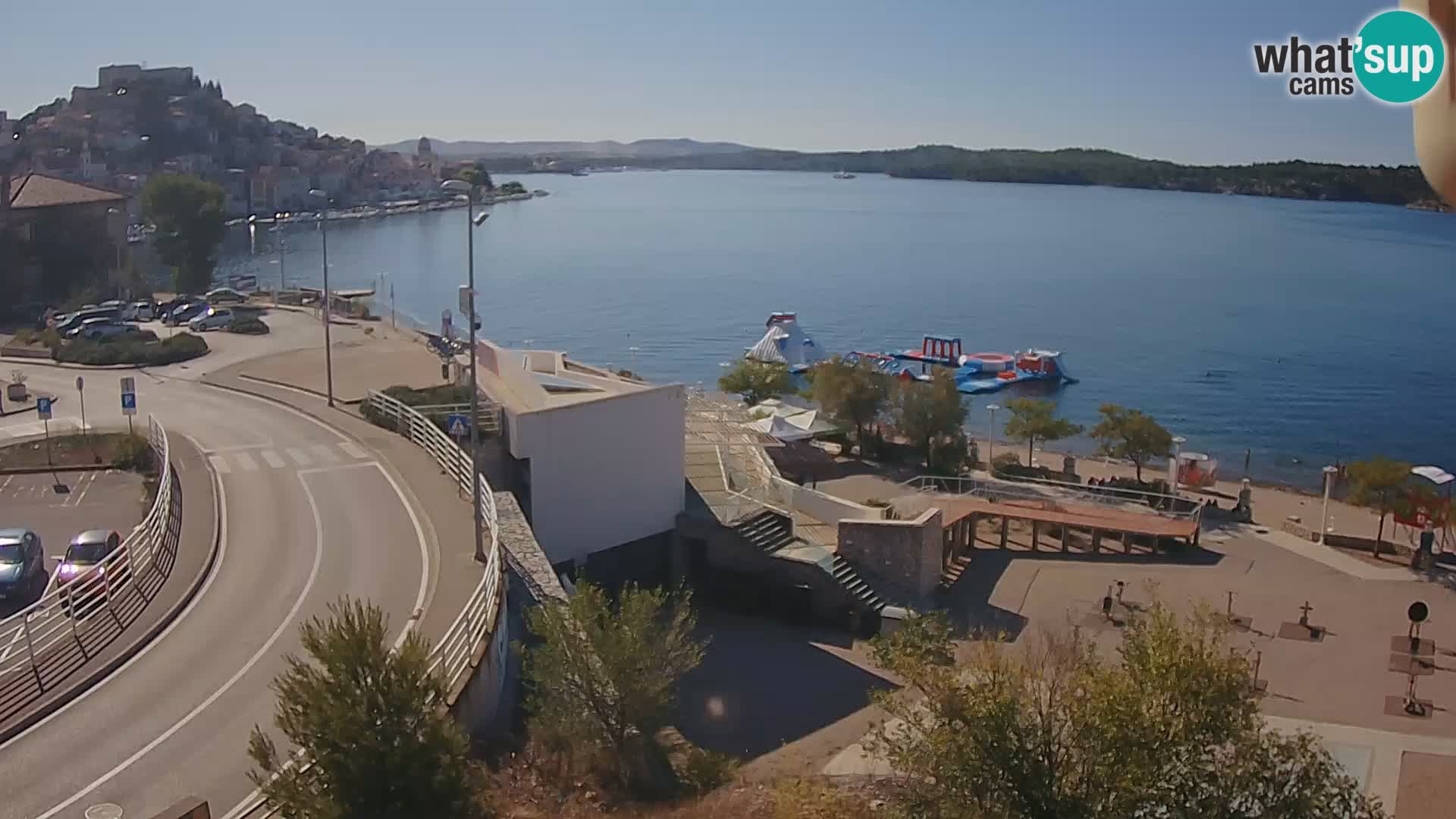 Livecam Sibenico spiaggia Banj