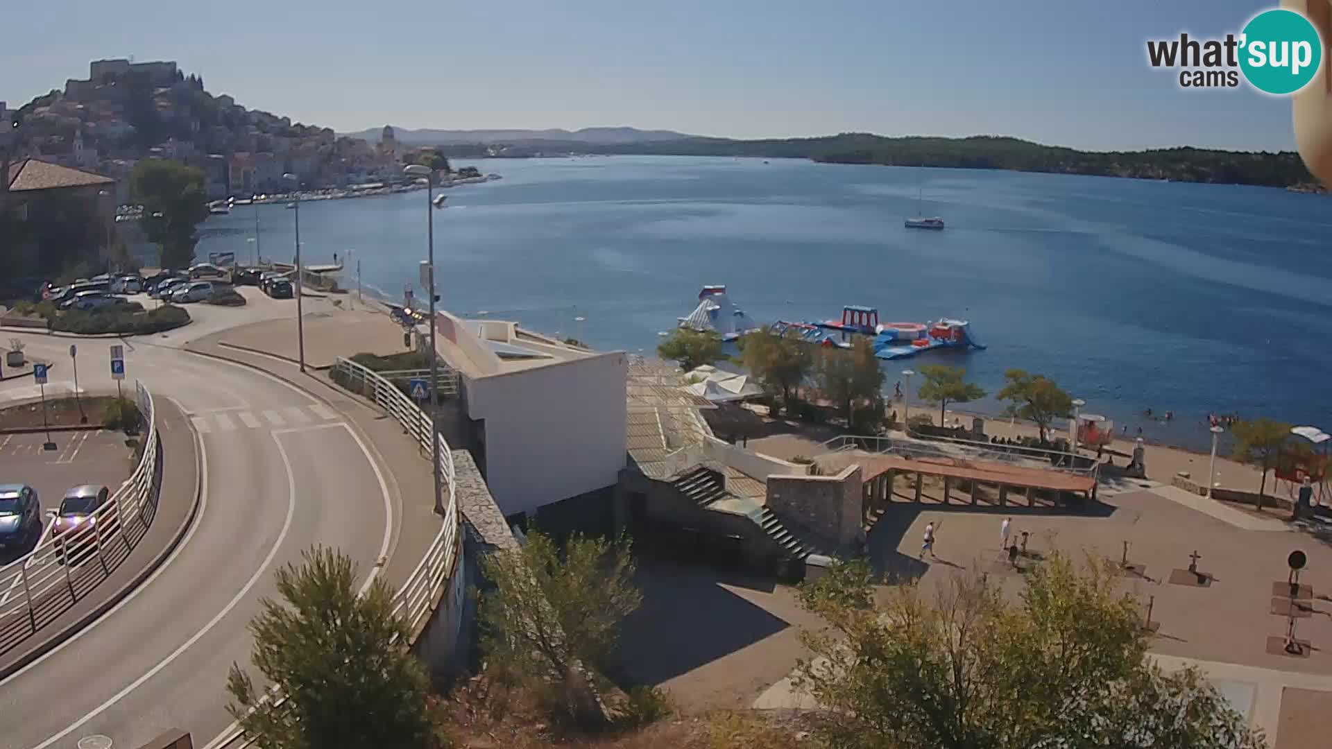Šibenik webcam Beach Banj
