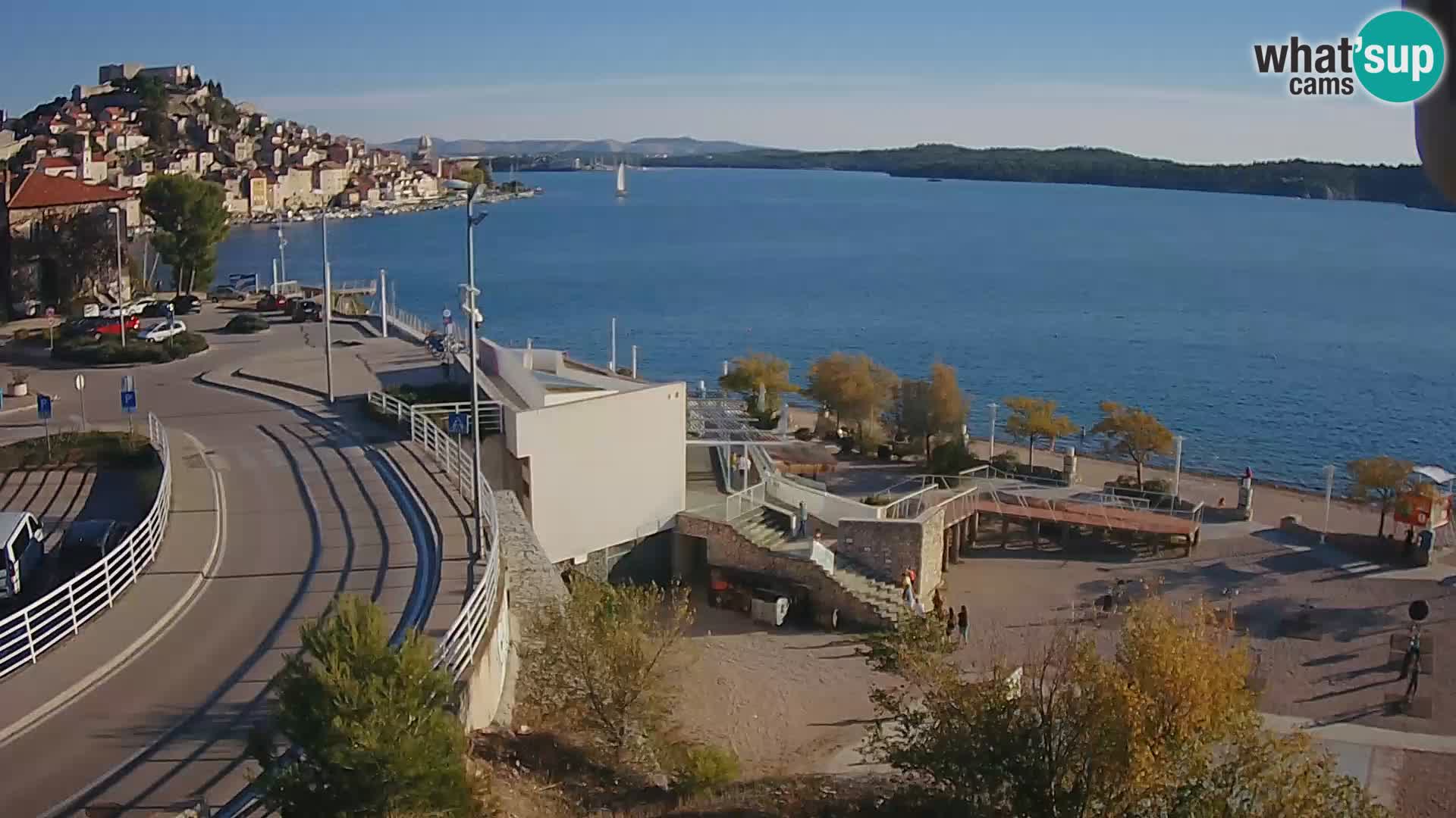 Live Cam Šibenik plage Banj