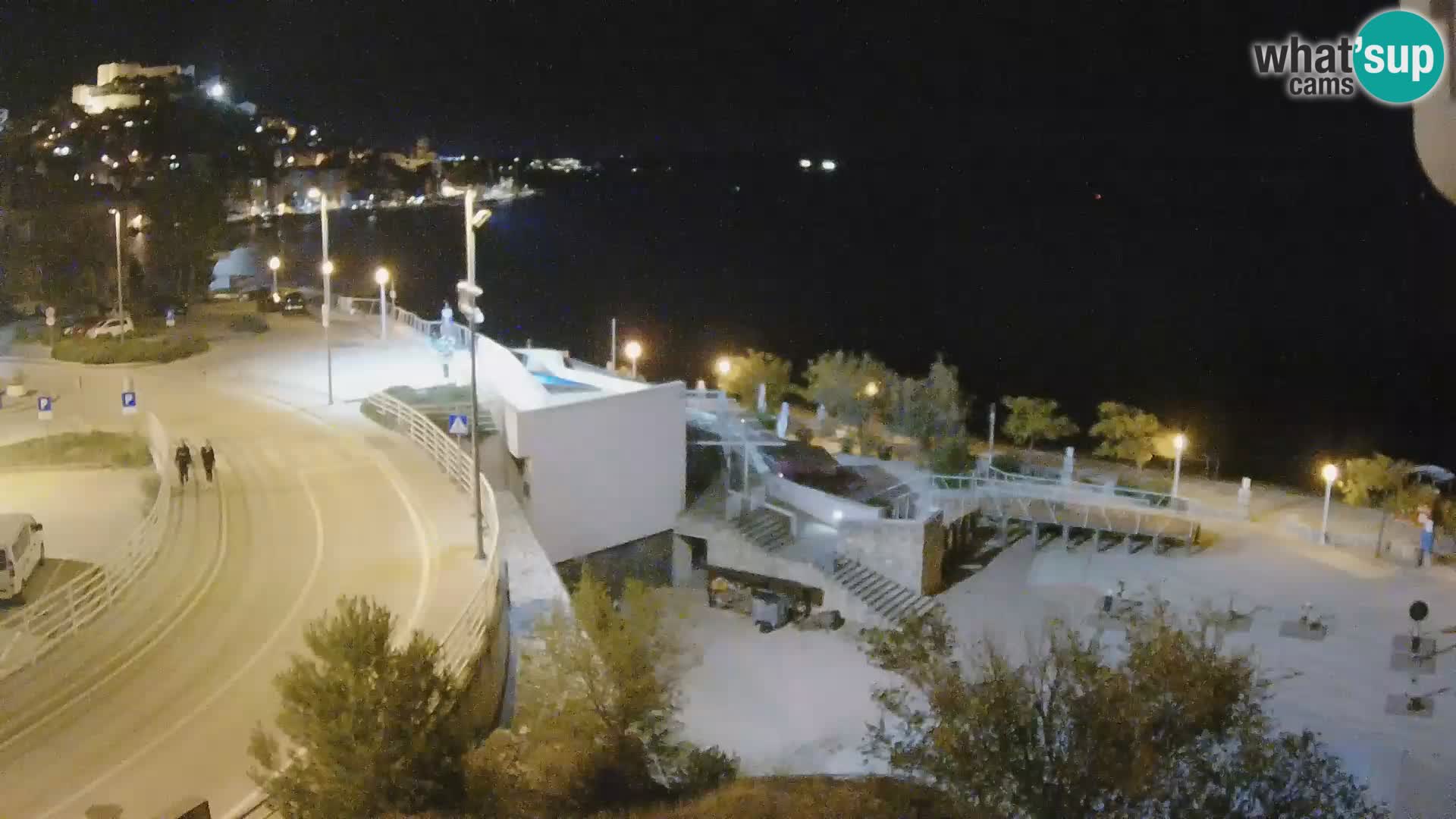 Šibenik webcam Beach Banj