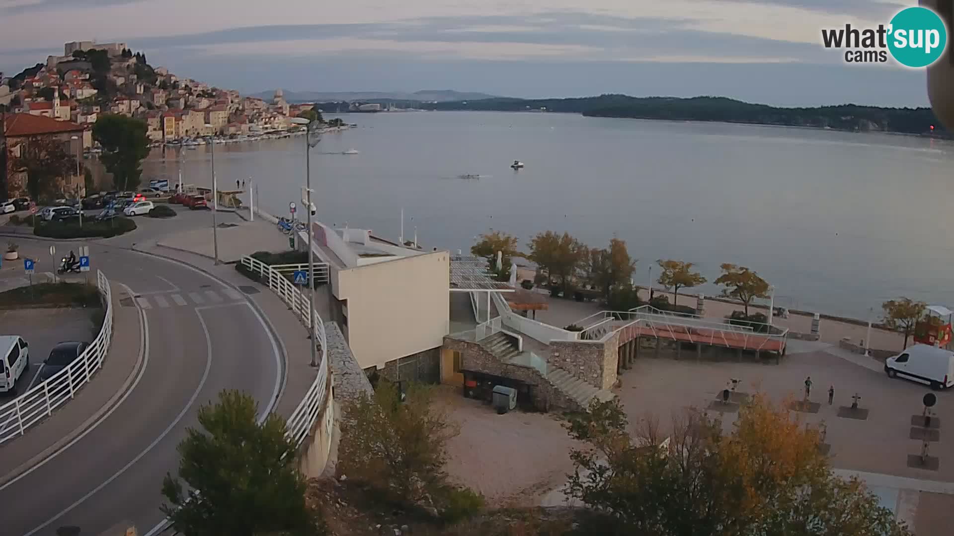 Šibenik webcam Beach Banj
