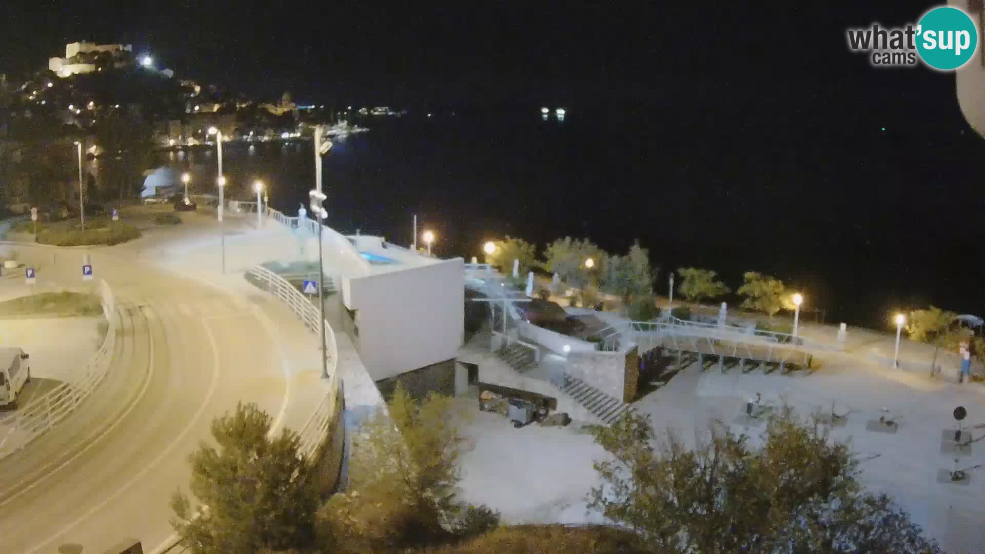 Livecam Sibenico spiaggia Banj