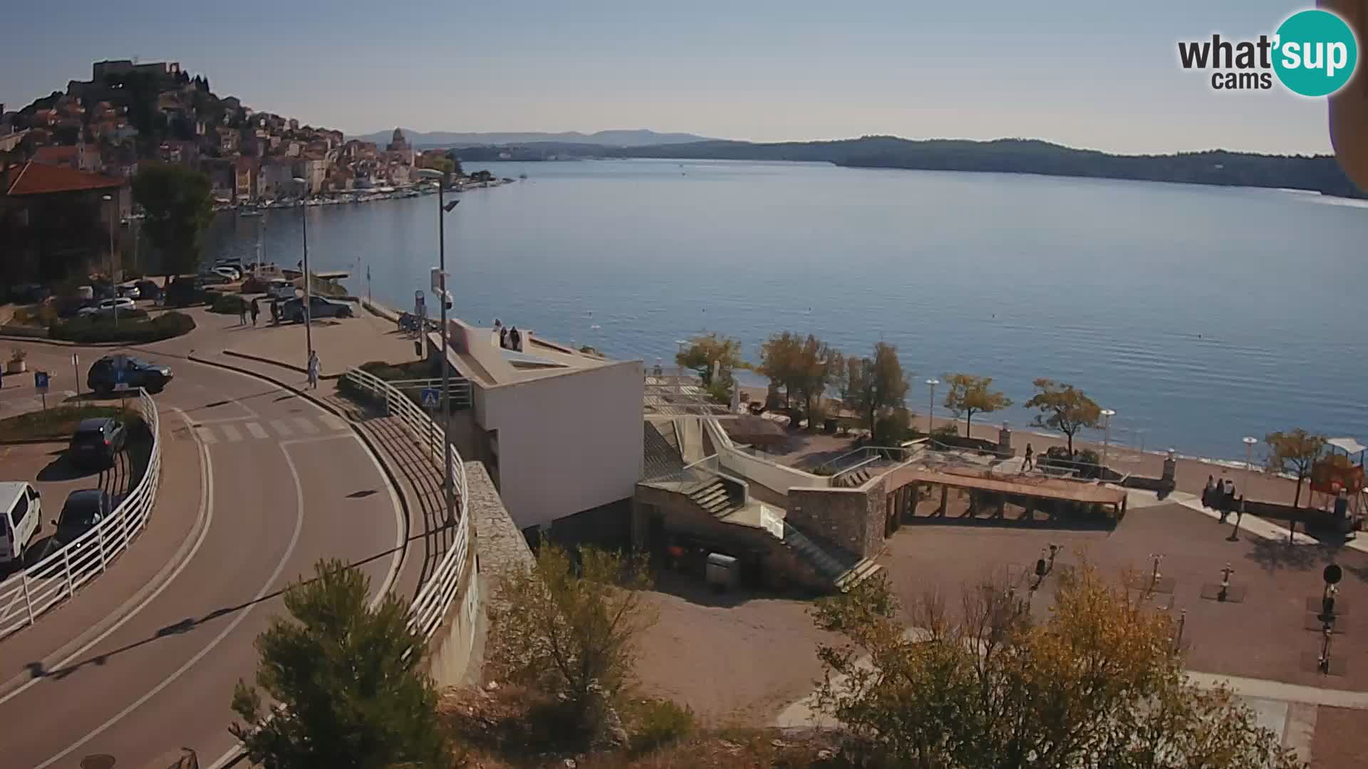 Kamera v živo Šibenik plaža Banj