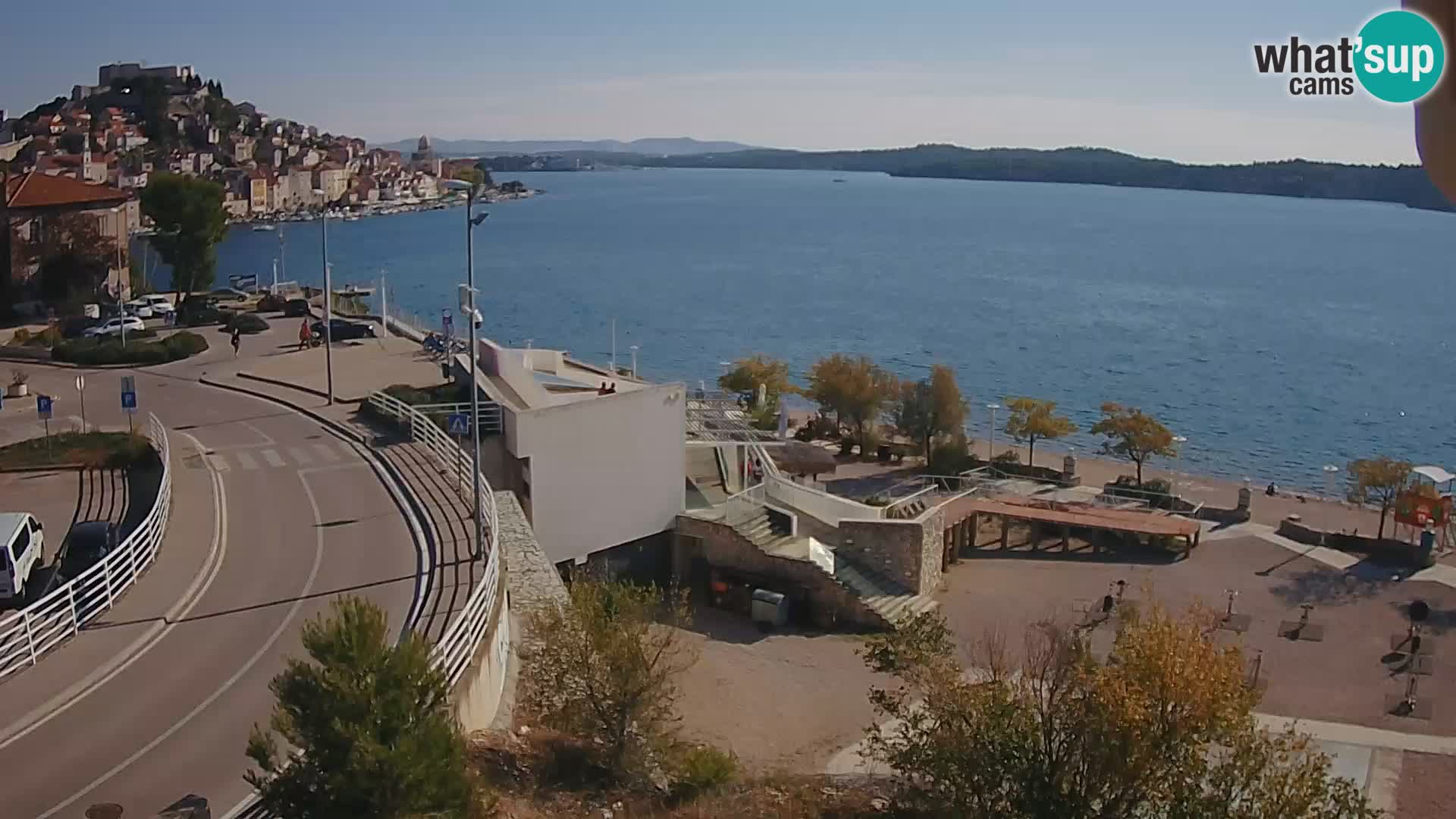 Web kamera Šibenik plaža Banj
