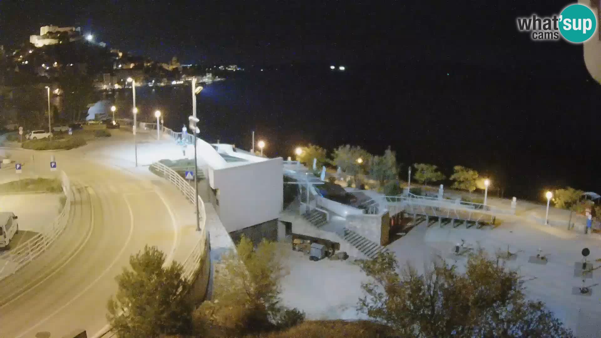 Kamera v živo Šibenik plaža Banj