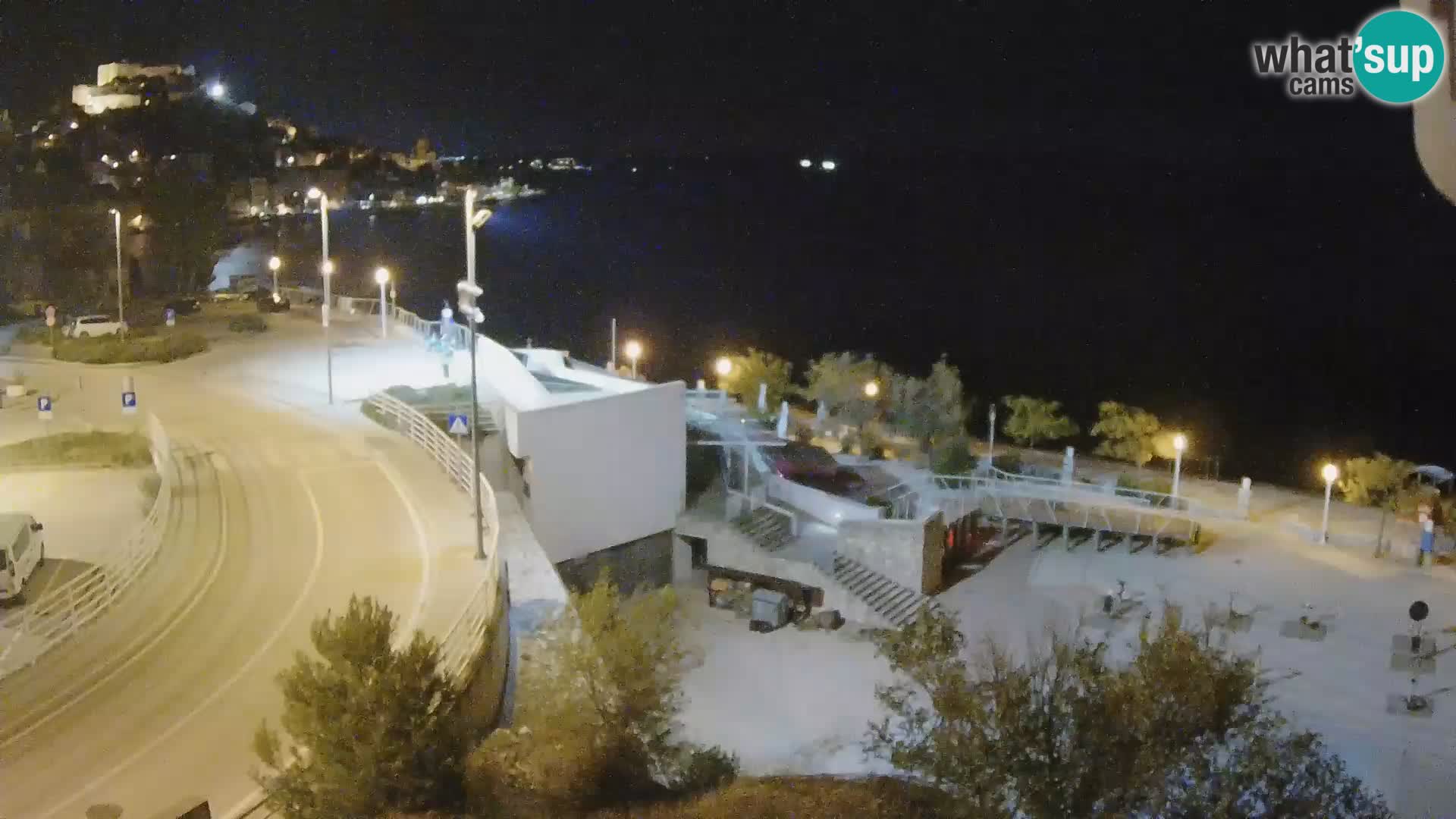 Kamera v živo Šibenik plaža Banj