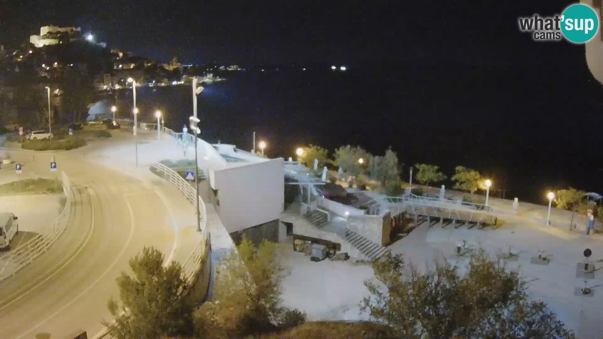 Livecam Sibenico spiaggia Banj