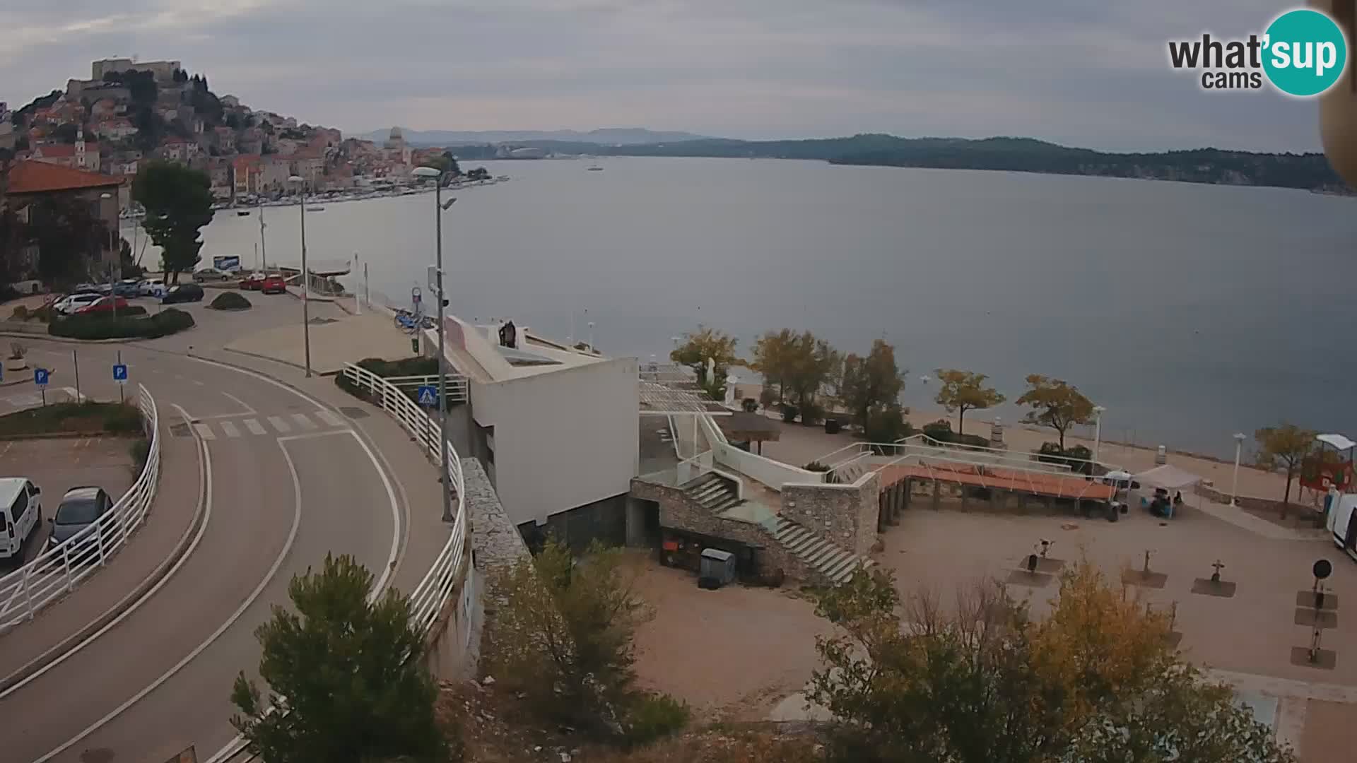 Kamera v živo Šibenik plaža Banj