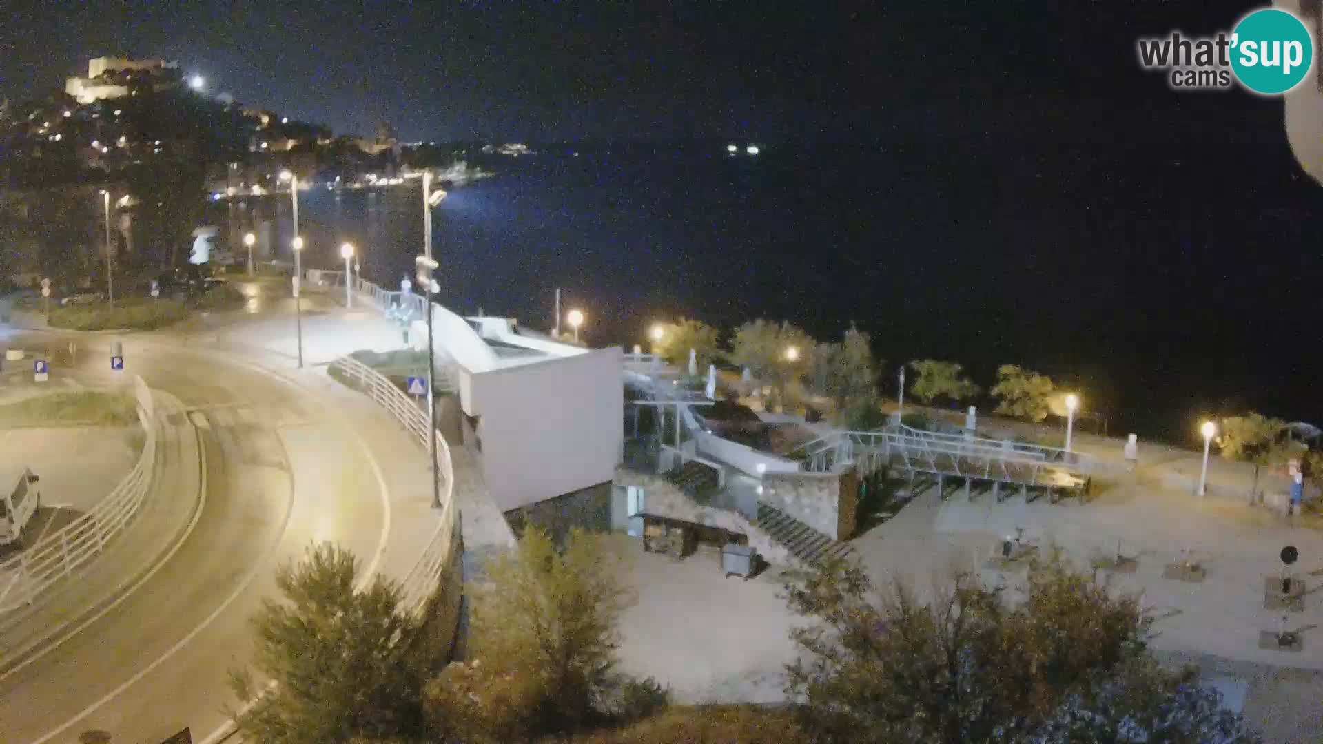 Webcam Šibenik Strand Banj