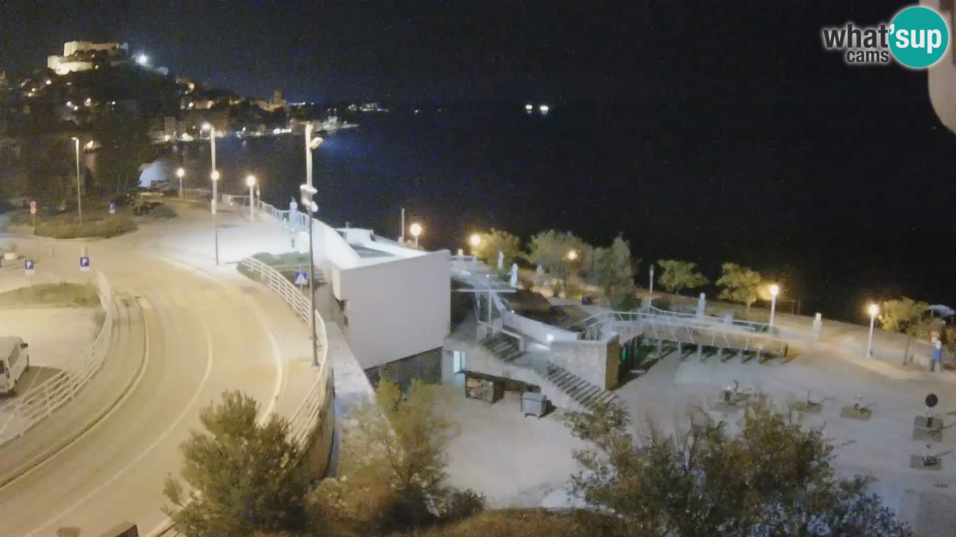 Web kamera Šibenik plaža Banj