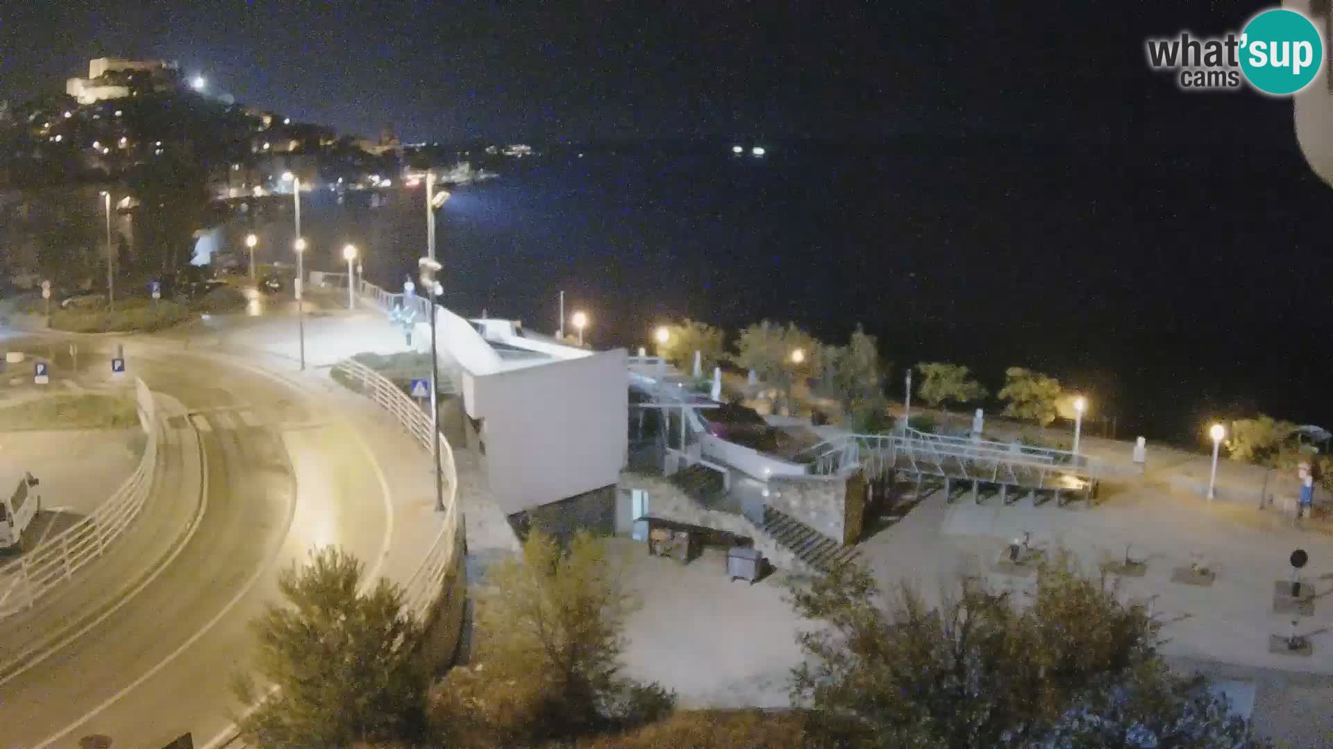 Web kamera Šibenik plaža Banj