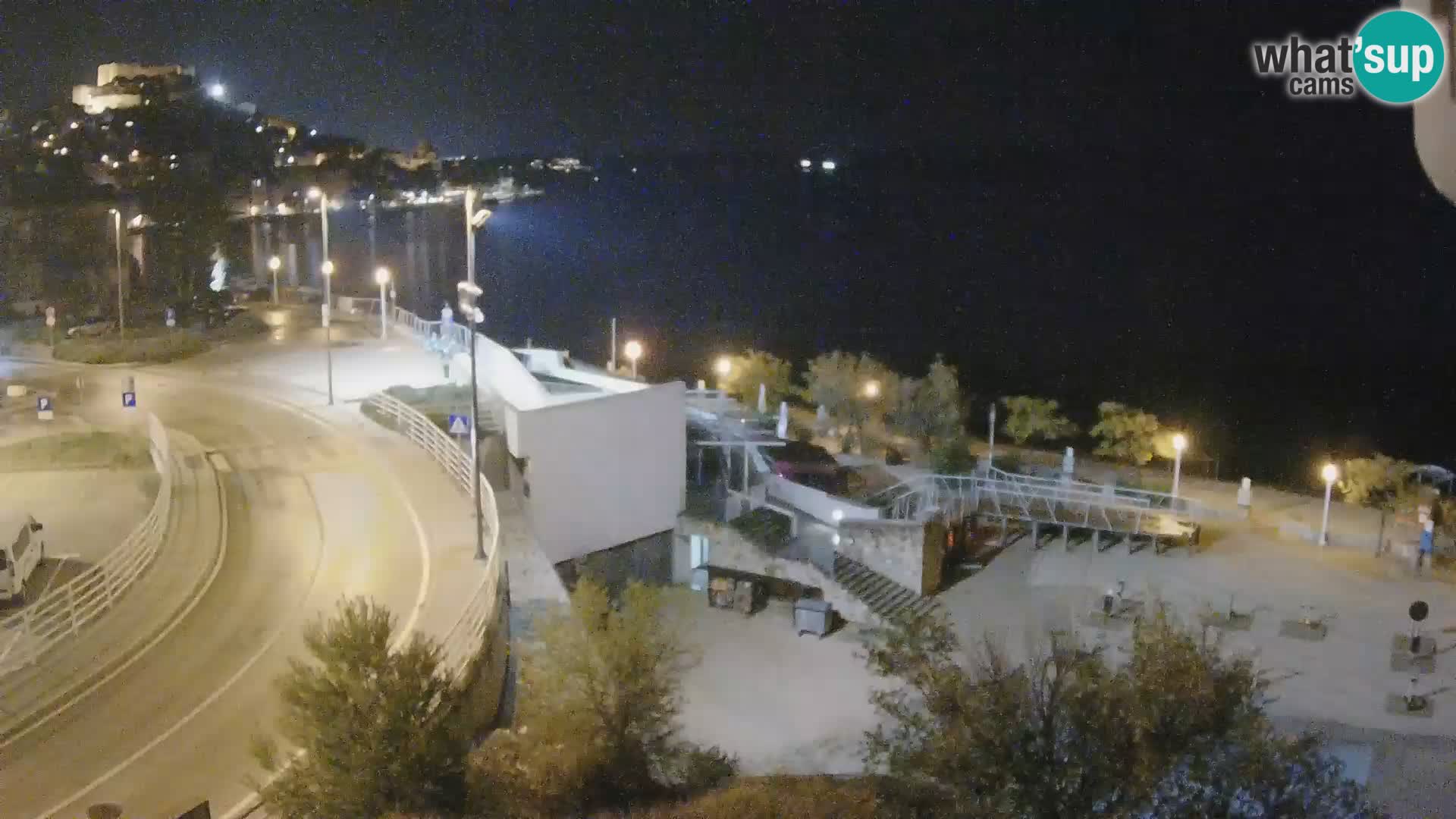 Live Cam Šibenik plage Banj