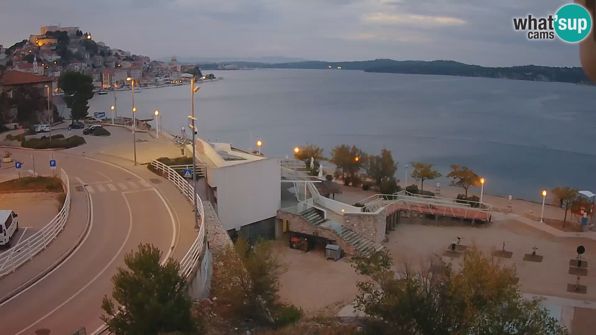 Kamera v živo Šibenik plaža Banj