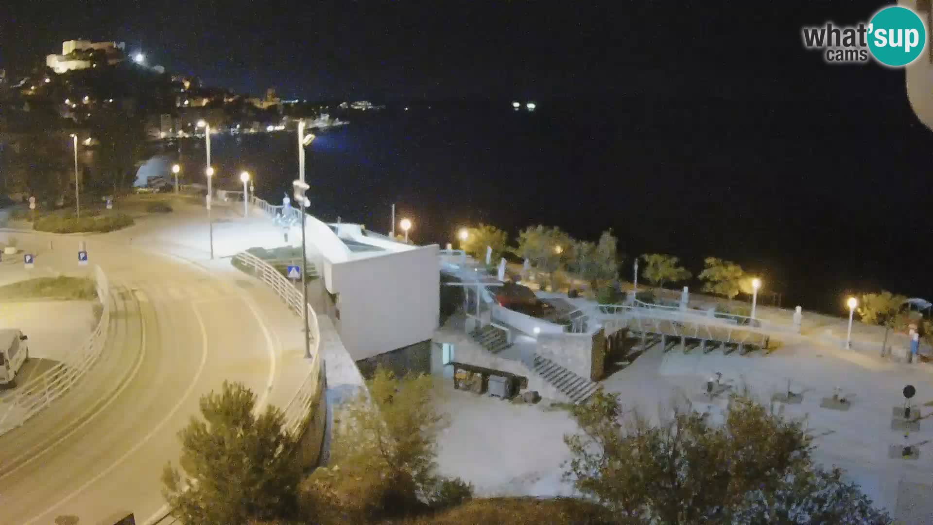 Web kamera Šibenik plaža Banj
