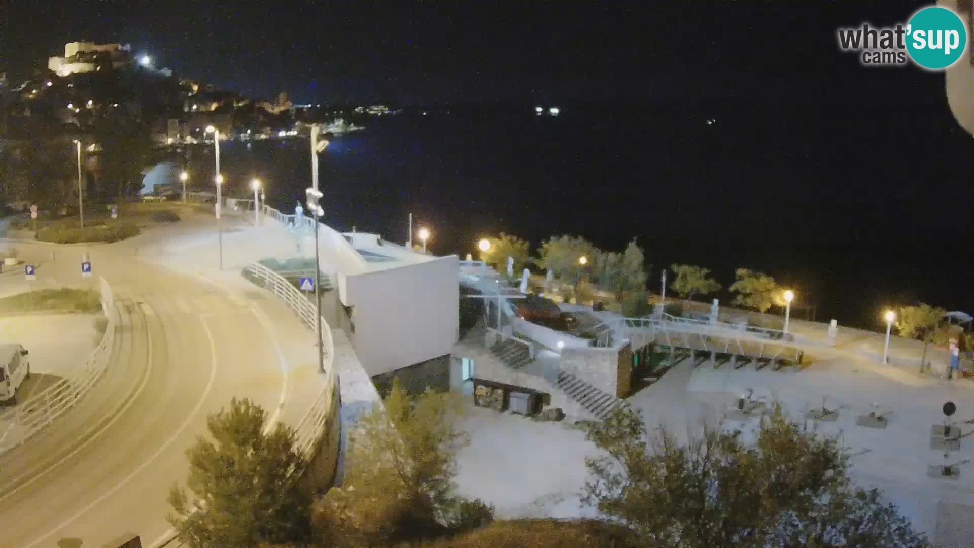 Livecam Sibenico spiaggia Banj