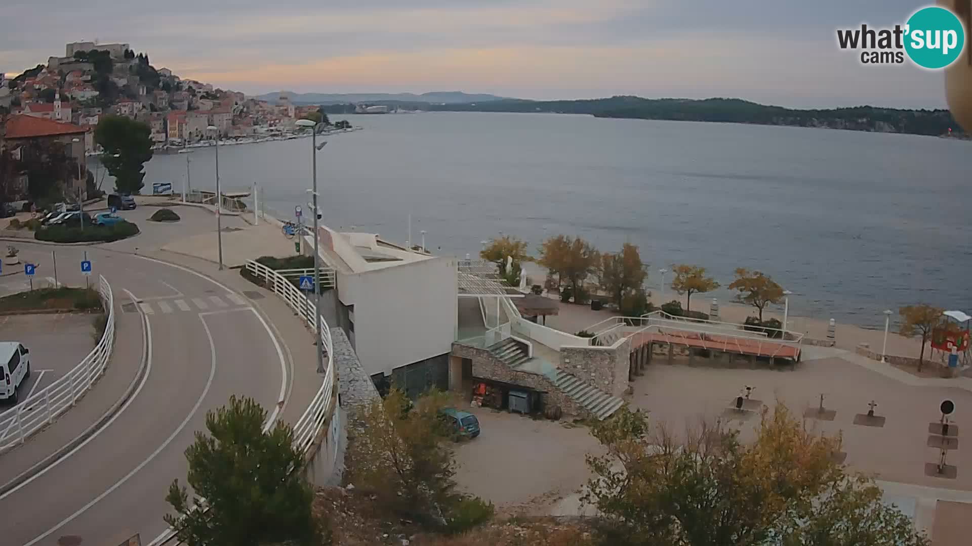 Webcam Šibenik Strand Banj