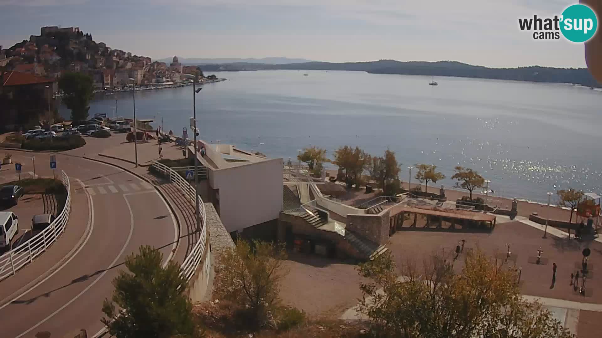 Webcam Šibenik Strand Banj