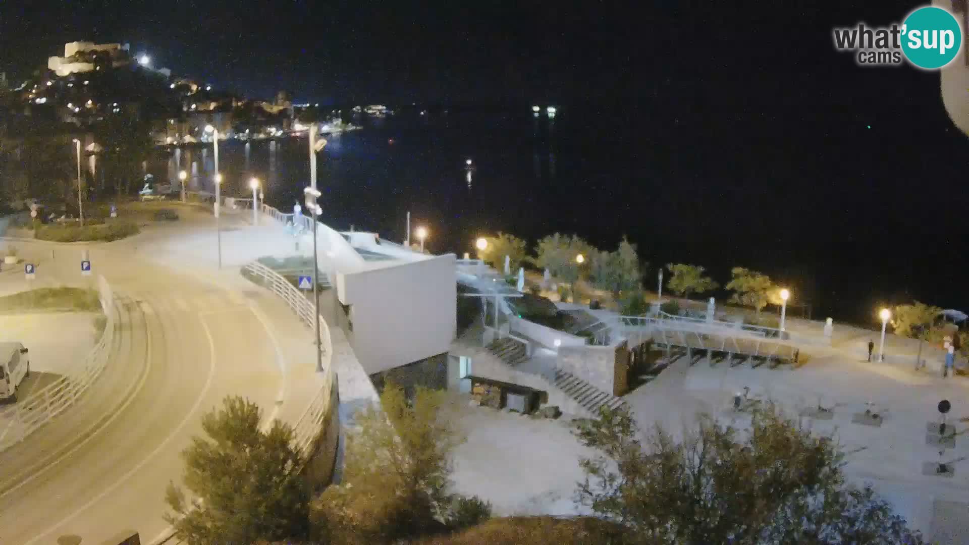 Live Cam Šibenik plage Banj