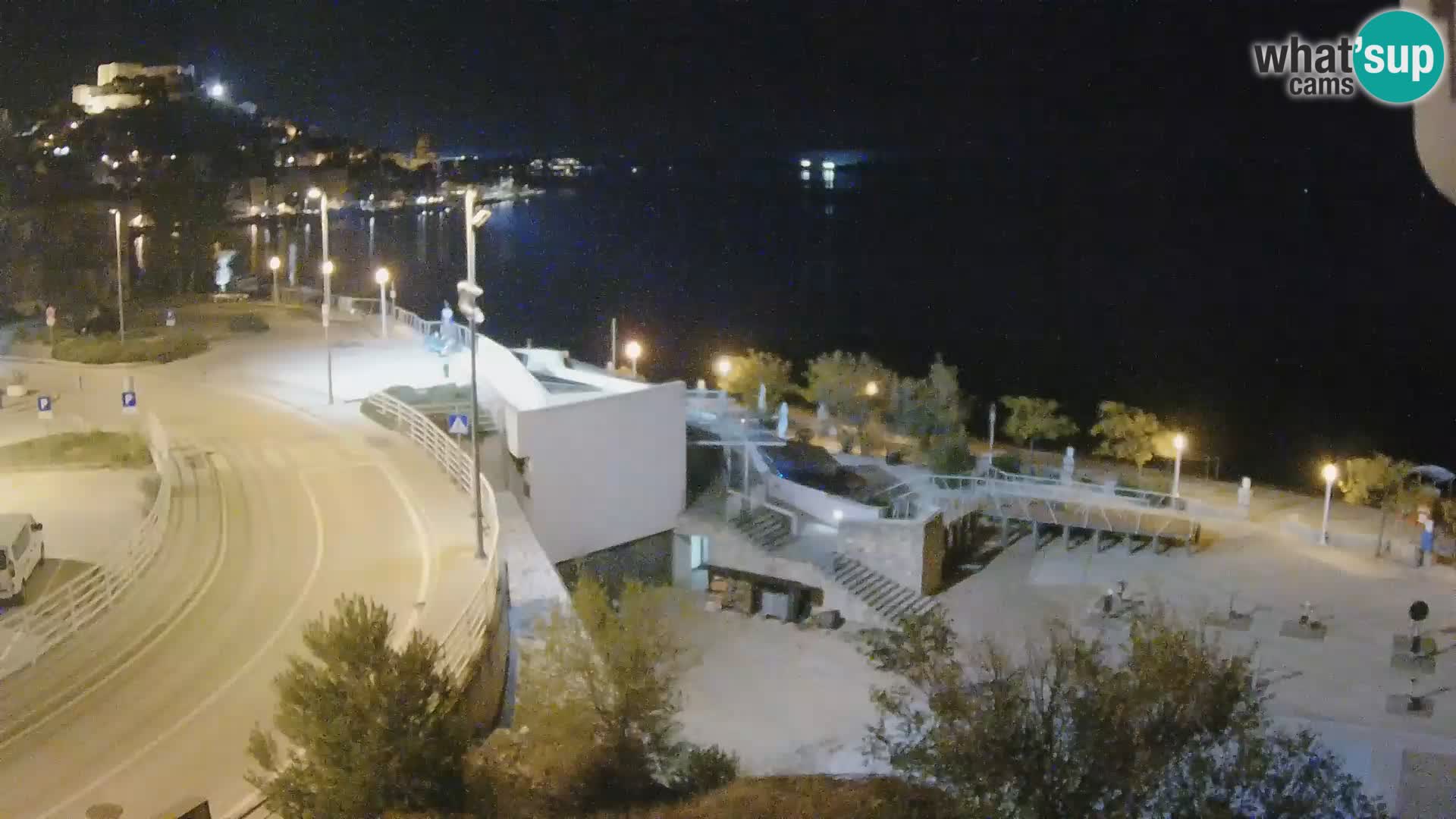 Livecam Sibenico spiaggia Banj