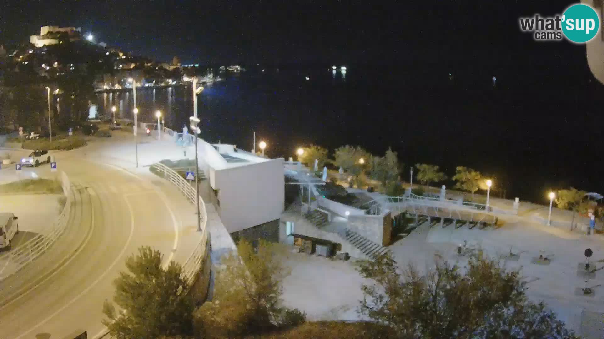 Web kamera Šibenik plaža Banj