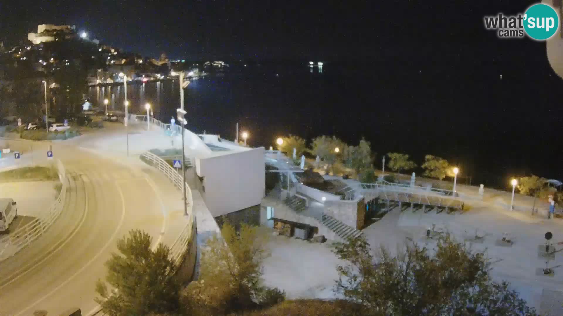 Livecam Sibenico spiaggia Banj