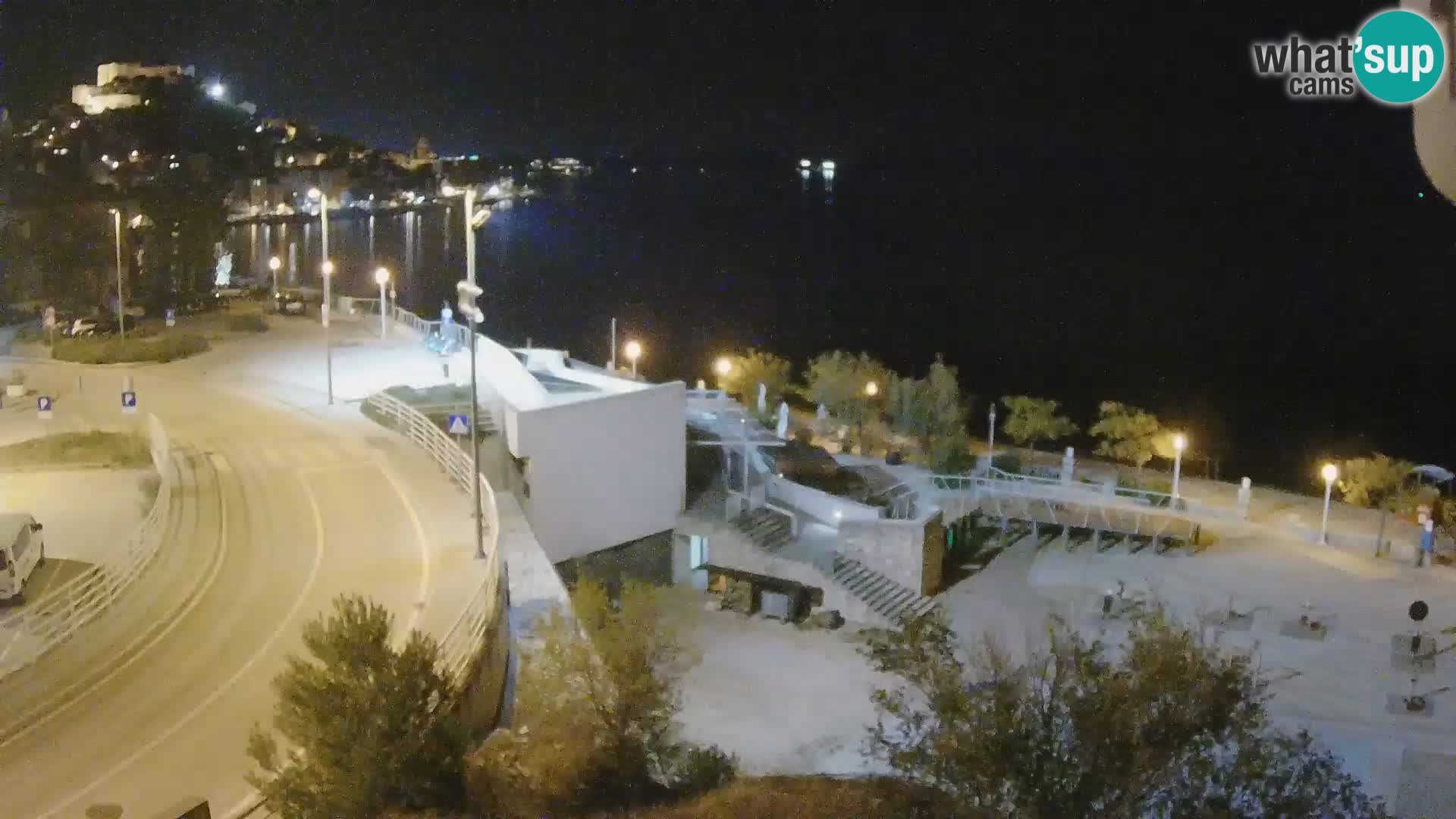 Web kamera Šibenik plaža Banj